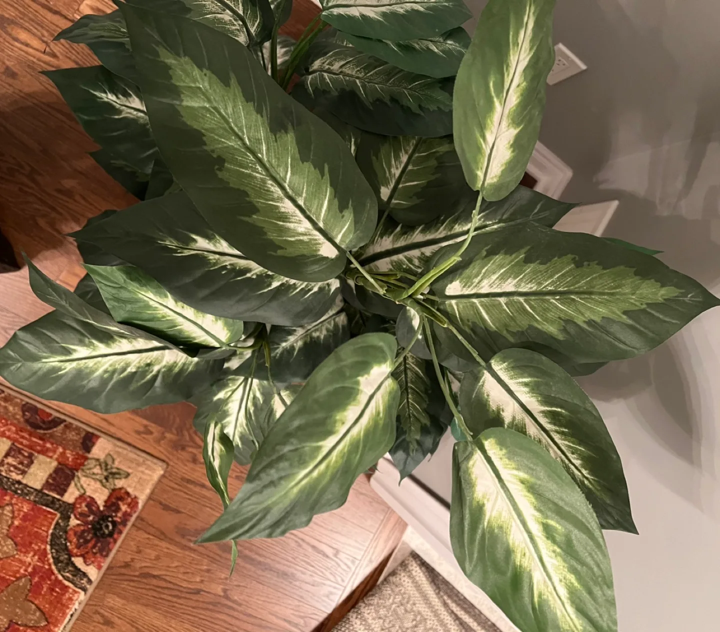 Large Artificial Dieffenbachia Plant in Decorative Pot. 🇨🇦 image indicator(3)