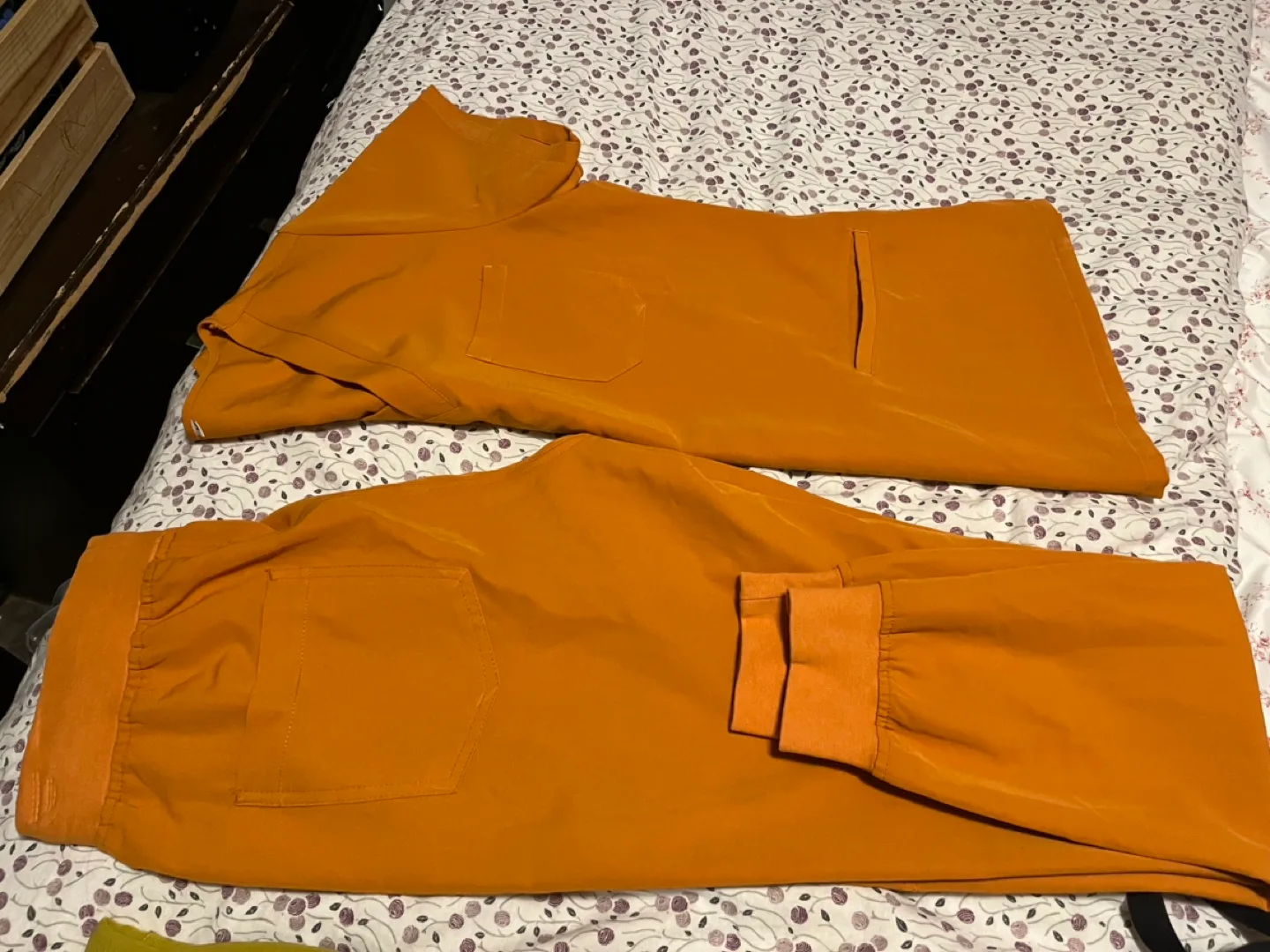 Women's Orange Scrub Set thumbnail