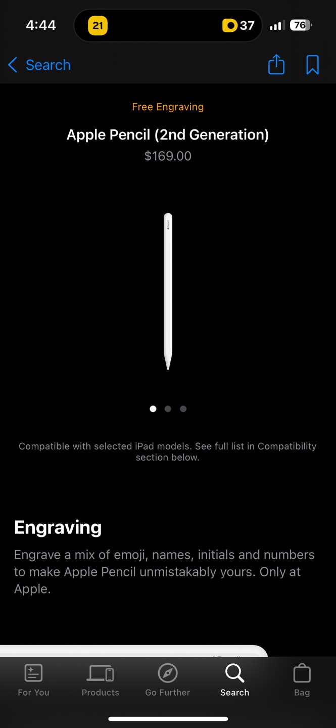 Apple Pencil 2nd Gen - photo 2