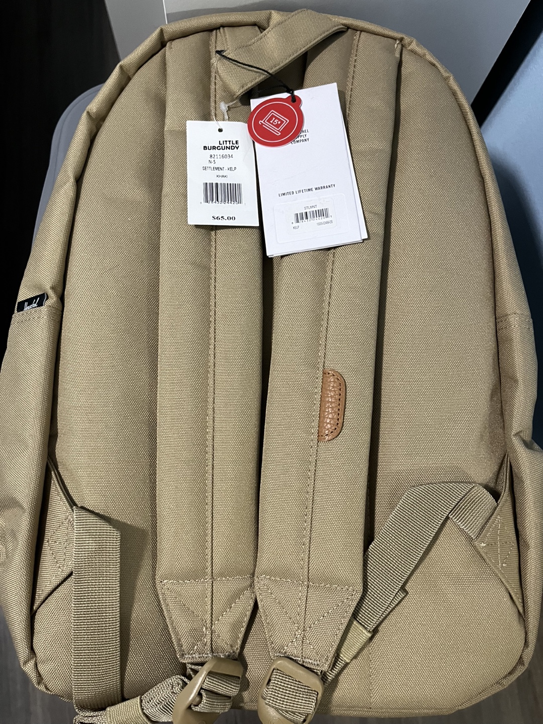 Herschel Backpack - Beige - photo 2