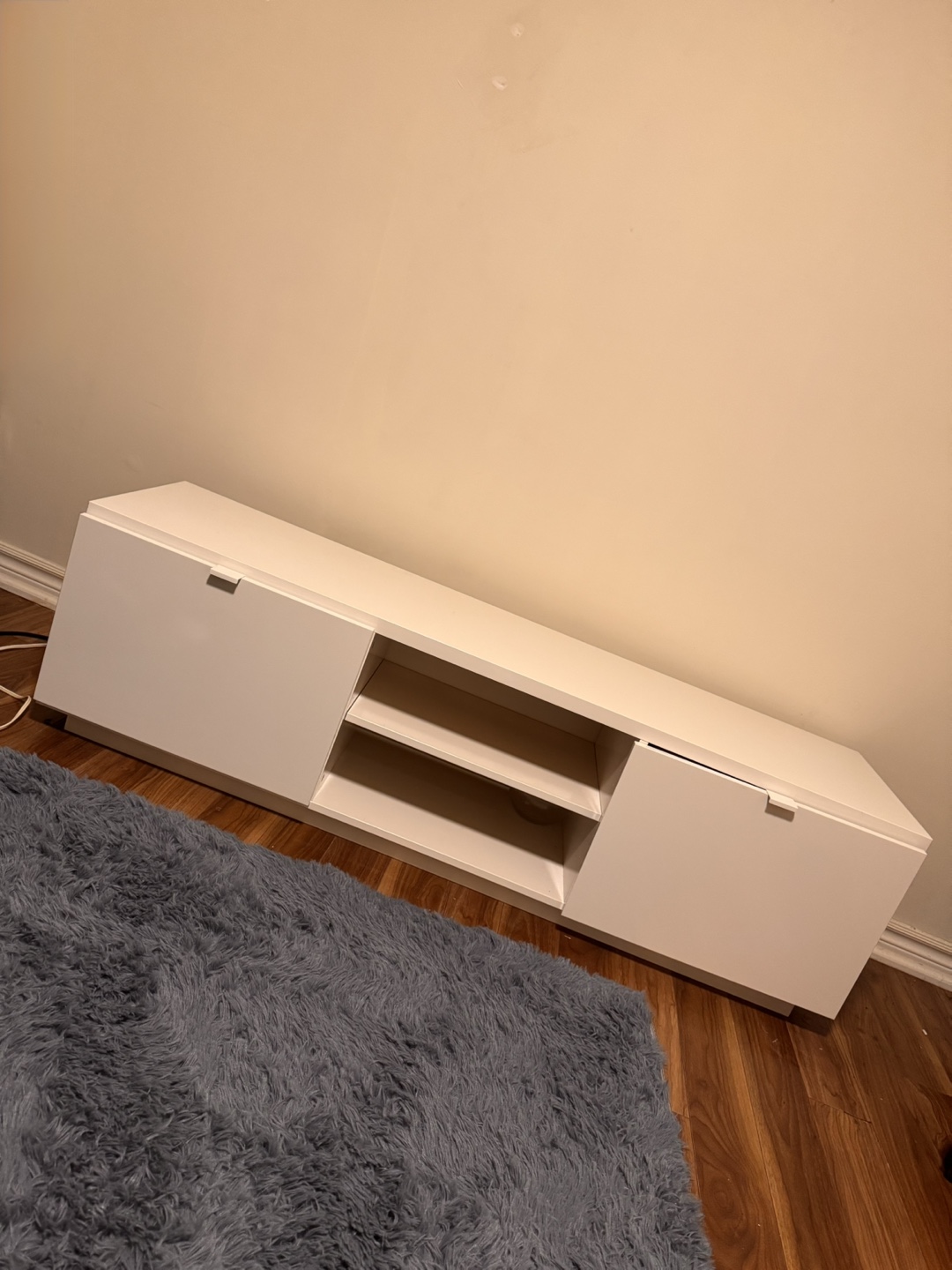 White TV Stand/Media Console - photo 2