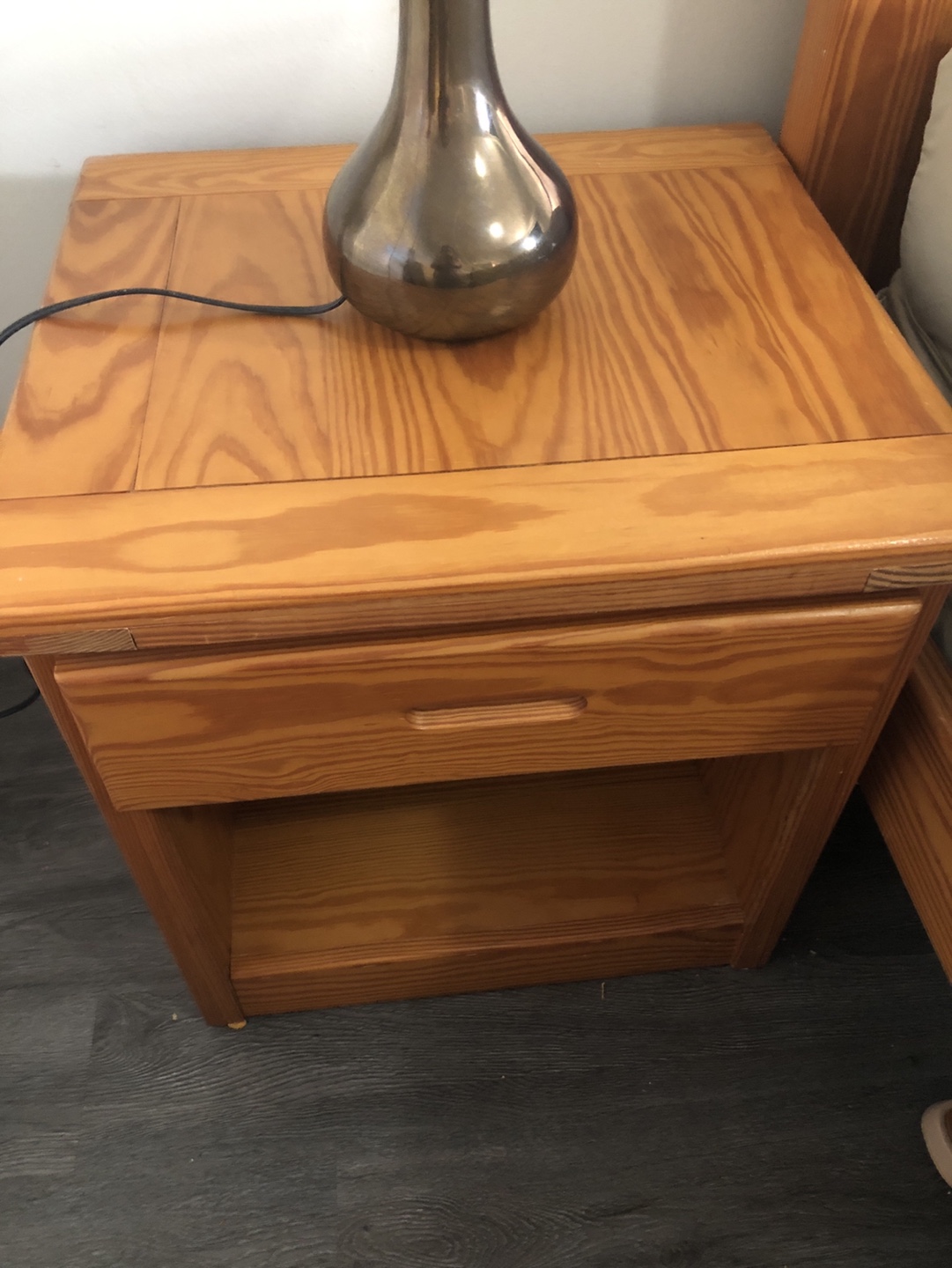 Pine Bedroom Set - 6 Drawer Dresser, 2 Nightstands - photo 3