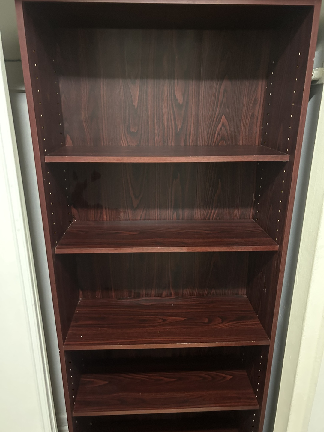 Dark Brown Cherry Bookshelf/Storage Unit - photo 3