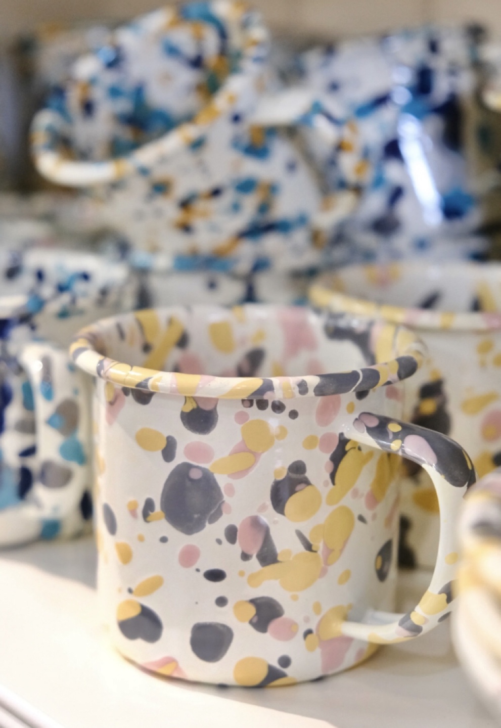 Crow Canyon Mug Crow Canyon Catalina Splatter Enamelware Mug - photo 2
