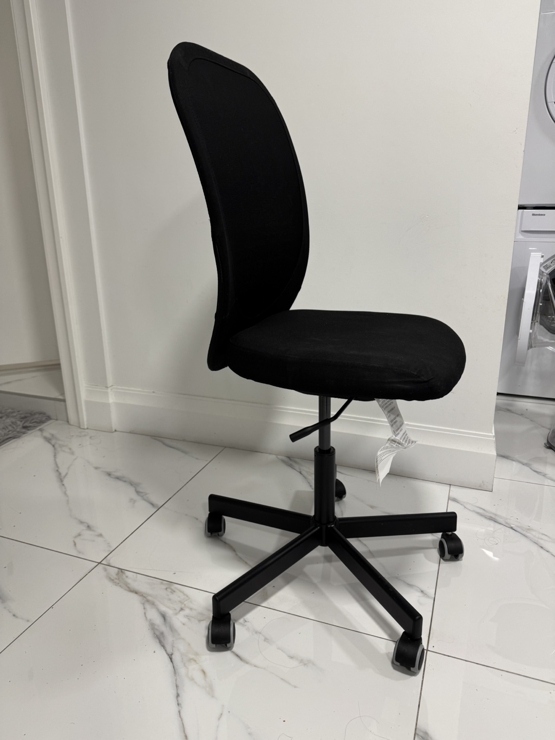 IKEA FLINTAN Black Mesh Office Chair - photo 3
