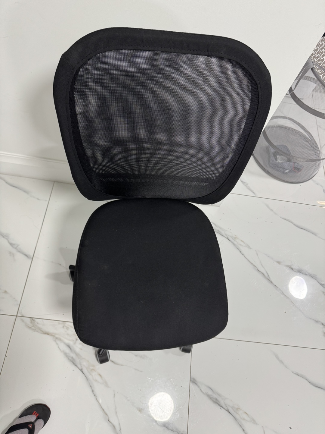 IKEA FLINTAN Black Mesh Office Chair - photo 2