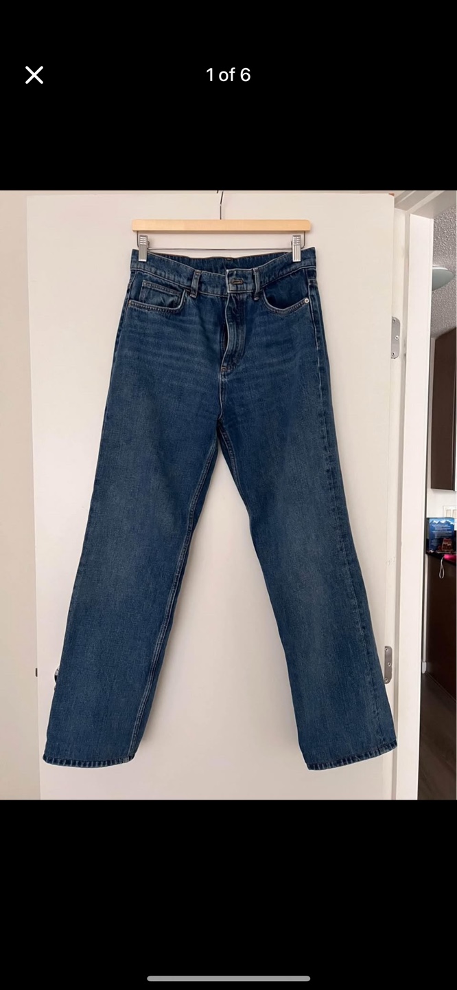 Massimo Dutti Straight Leg Jeans