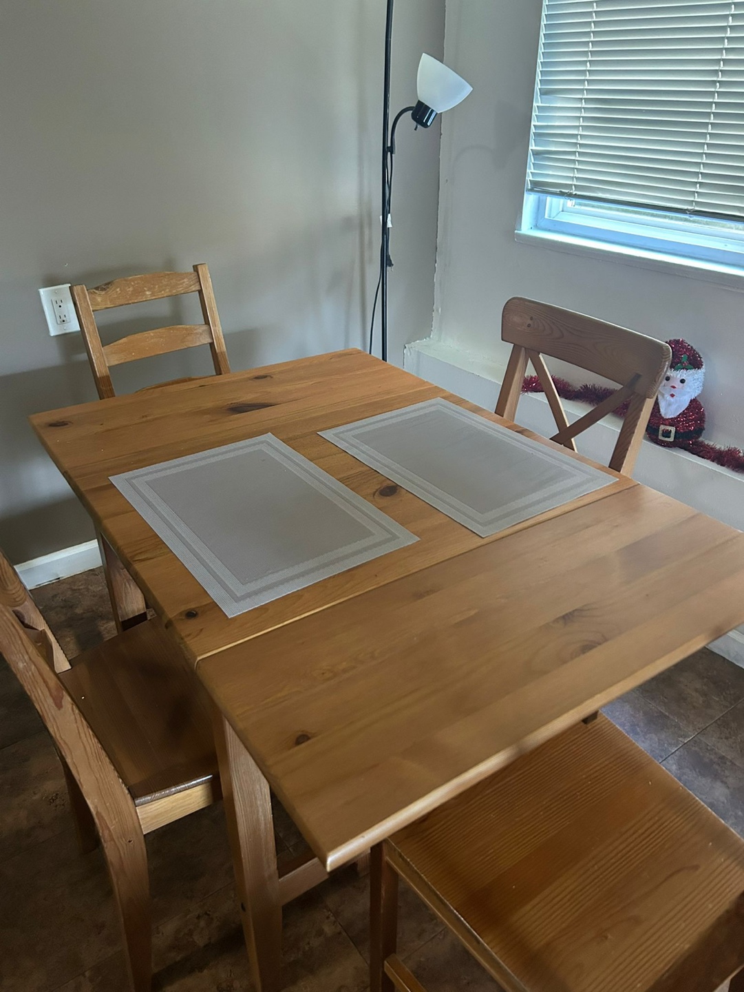 IKEA NORDVIKEN Table and 4 Chairs Set - photo 3