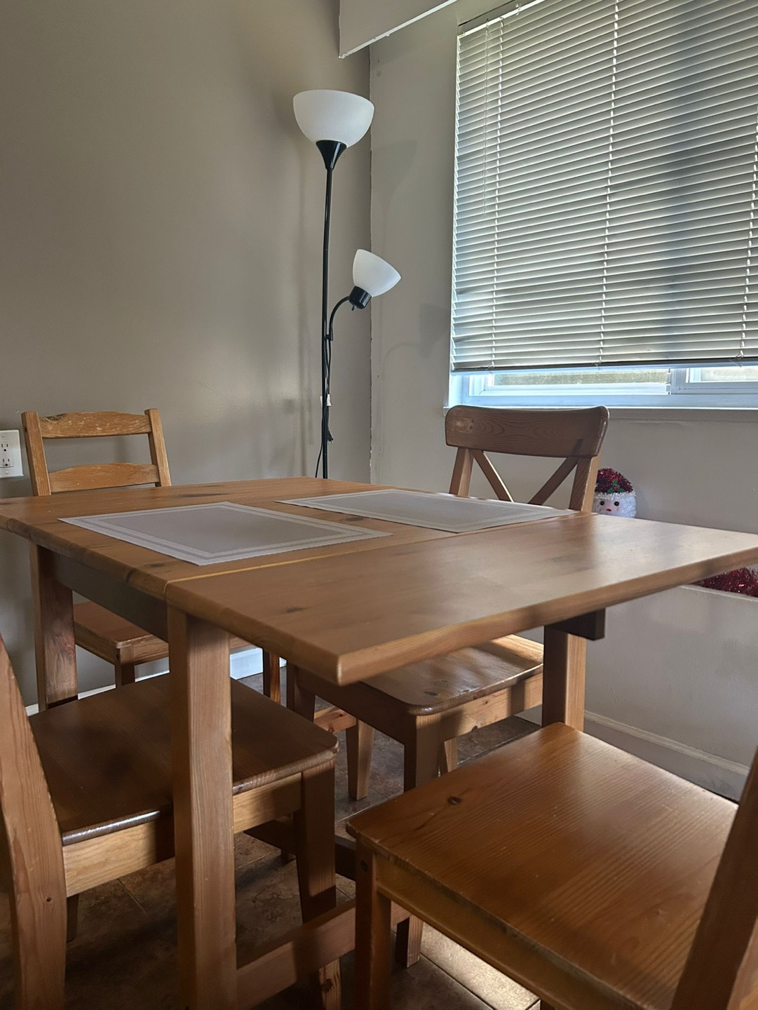 IKEA NORDVIKEN Table and 4 Chairs Set - photo 5