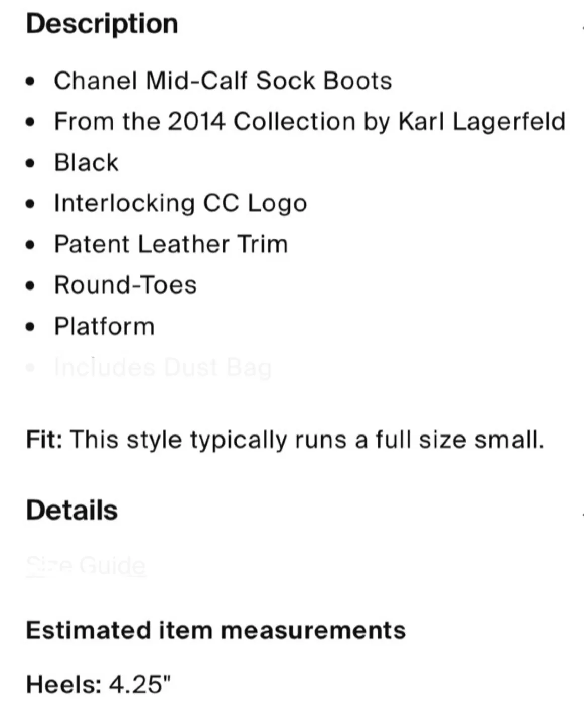 Chanel Black Knit & Patent Leather Booties image indicator(8)