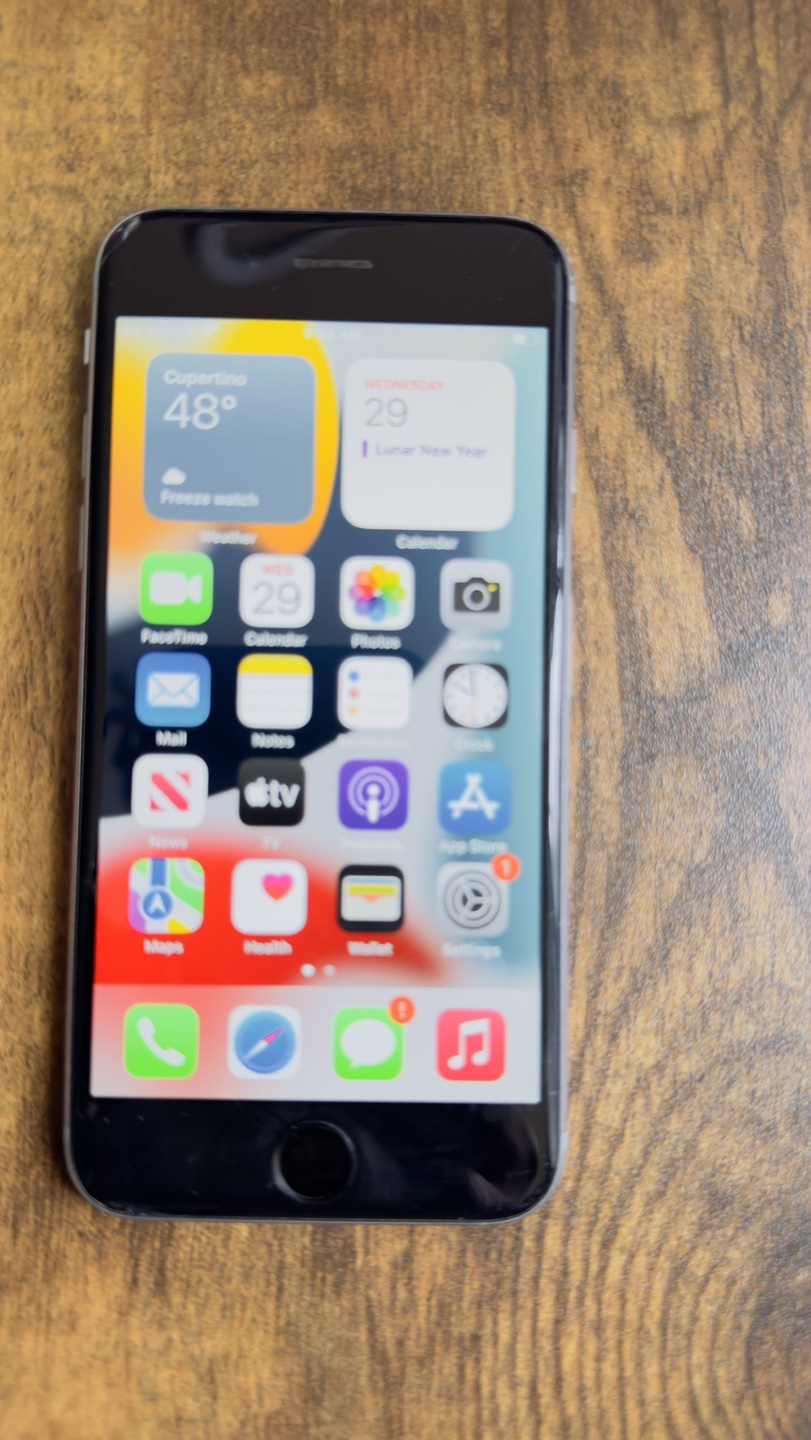 iPhone 6s - Space Grey - 32GB - With Case