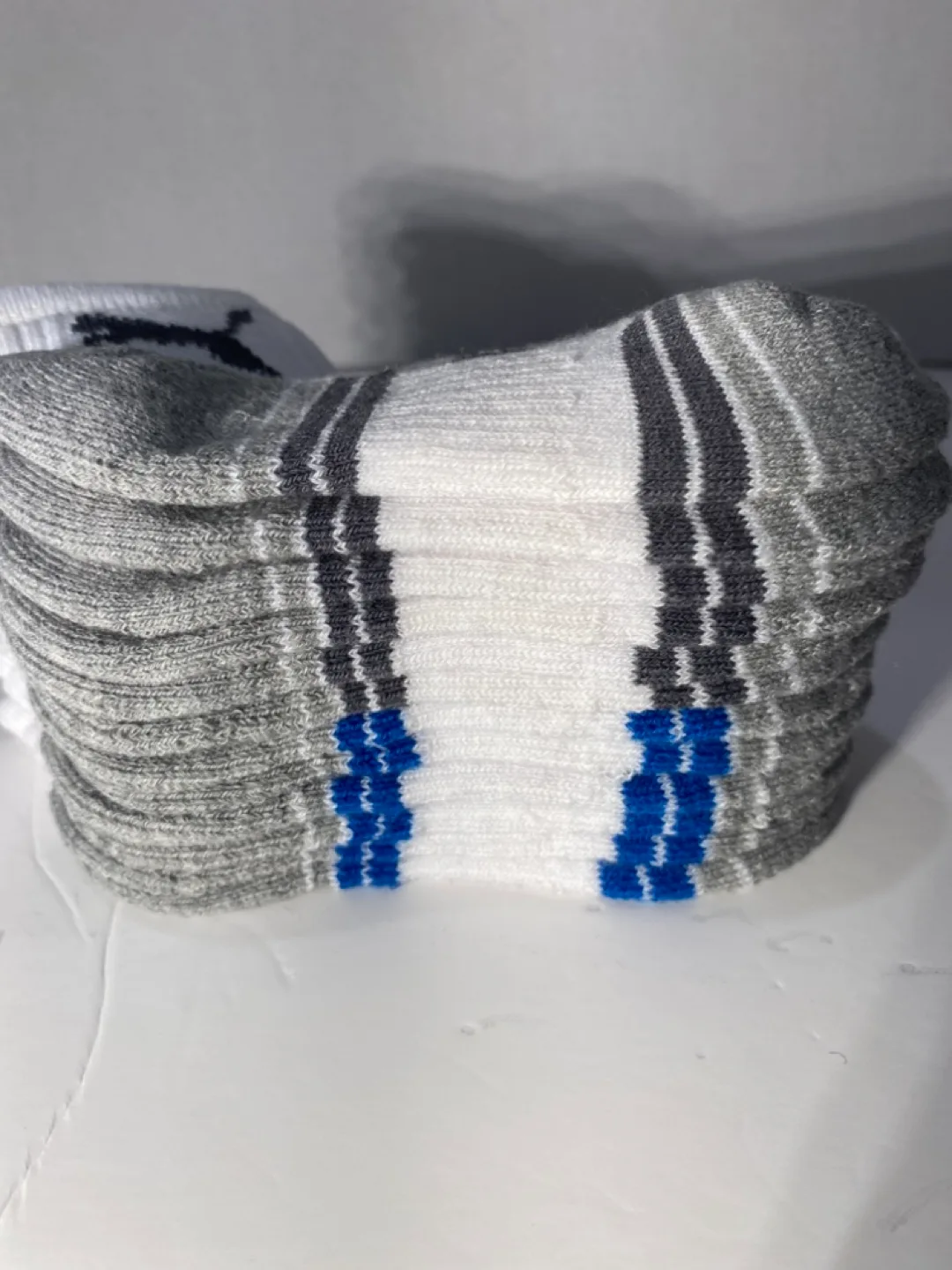 Puma Boys Ankle Socks 6 Pairs Size 5-6.5 Medias para Niño image indicator(5)