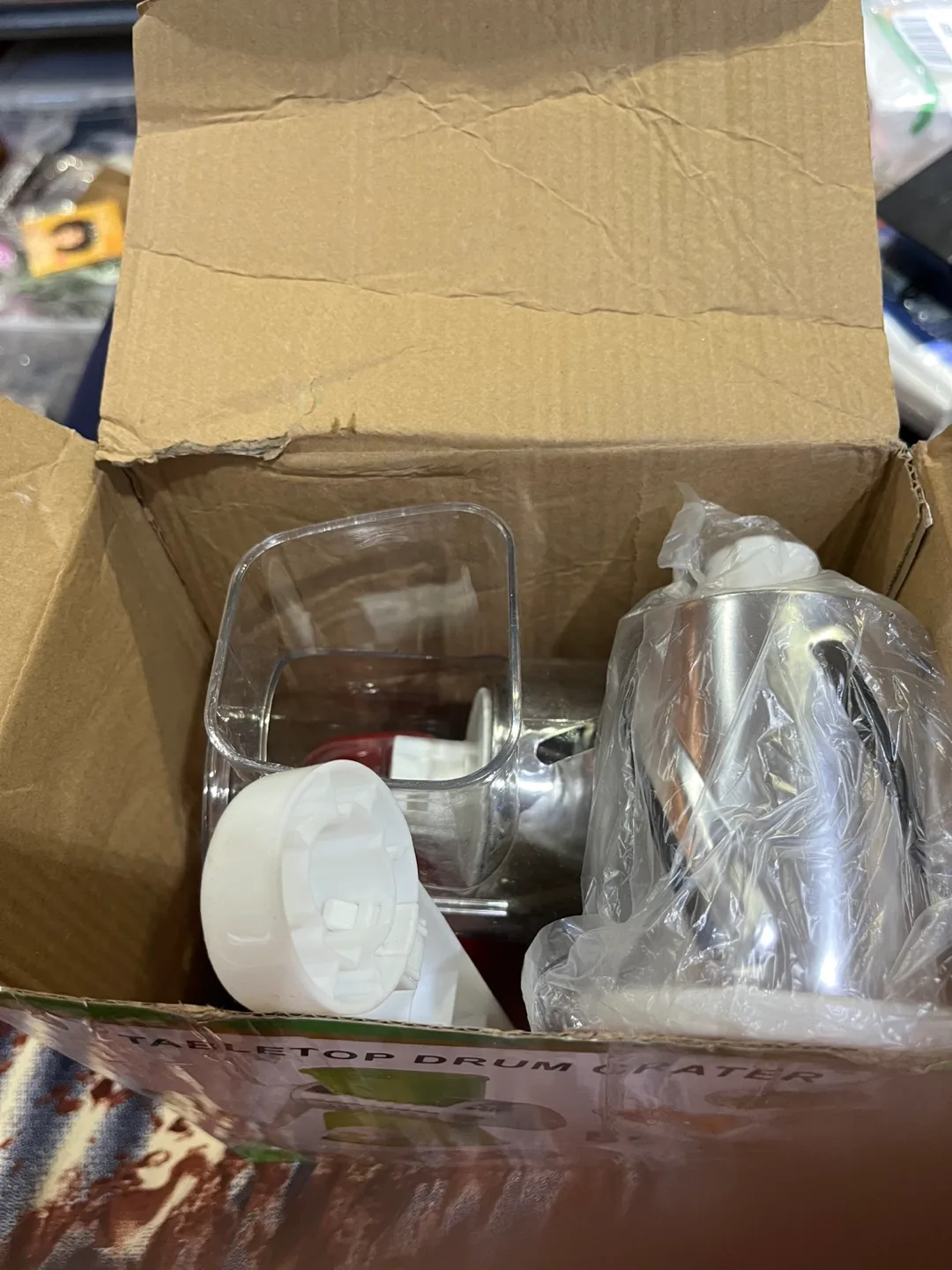 Tabletop Drum Grater - New in Box image indicator(3)