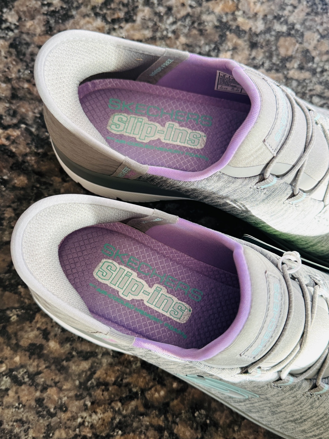 Skechers Slip-ins Vegan Shoes - Grey - photo 3