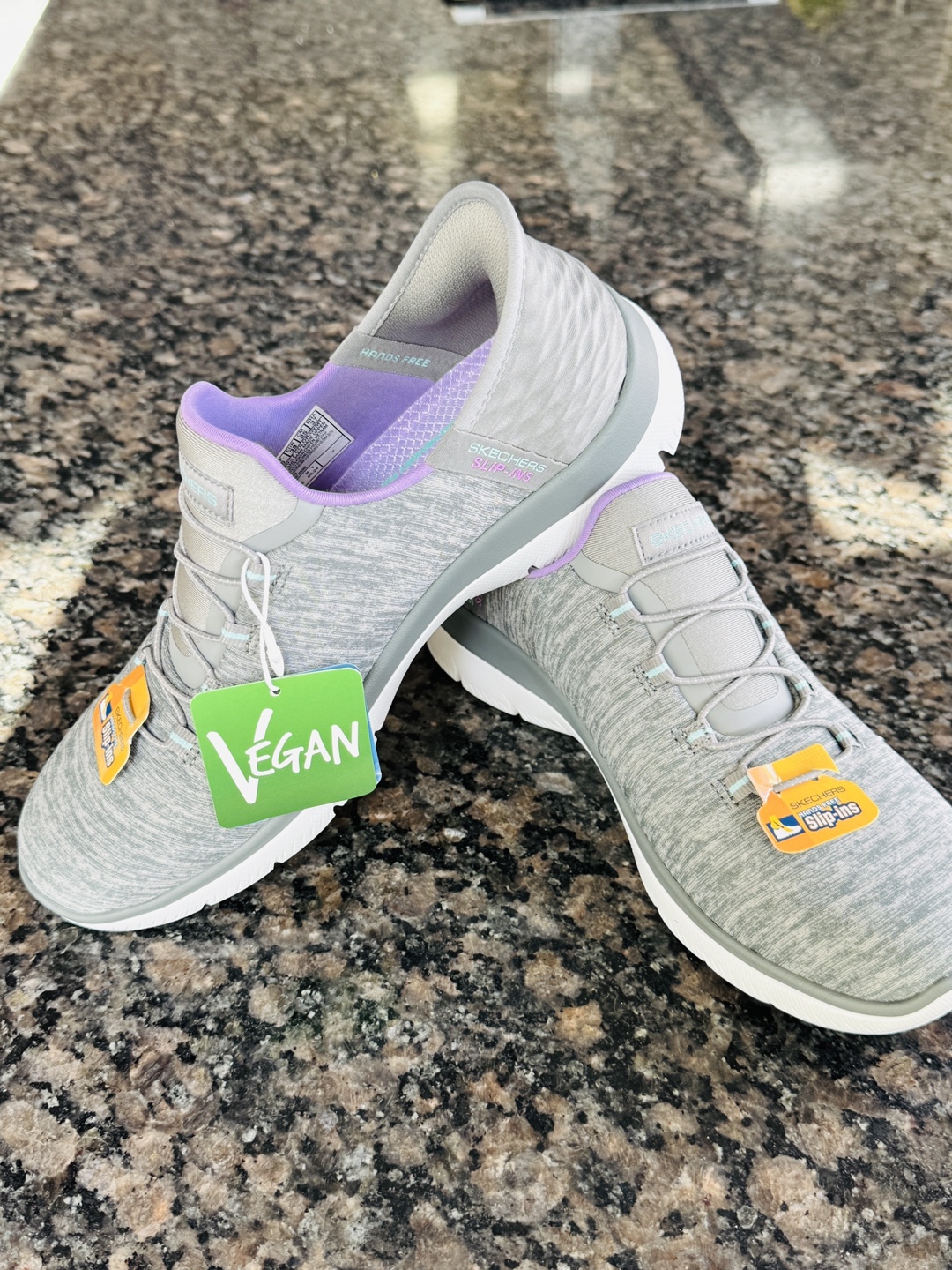 Skechers Slip-ins Vegan Shoes - Grey - photo 2