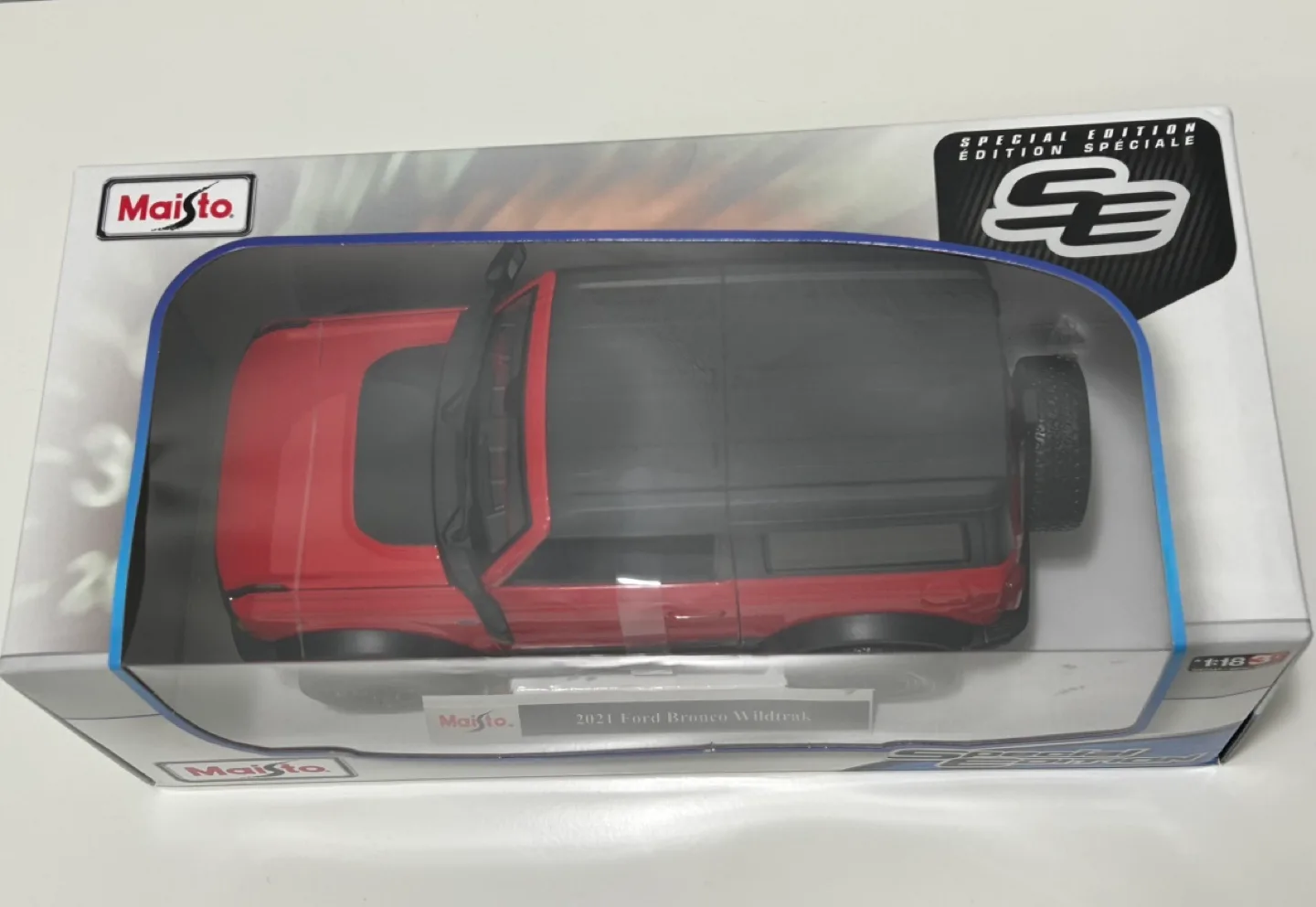 Maisto 1:18 Die Cast Model 2021 Ford Bronco Wildtrack image indicator(3)