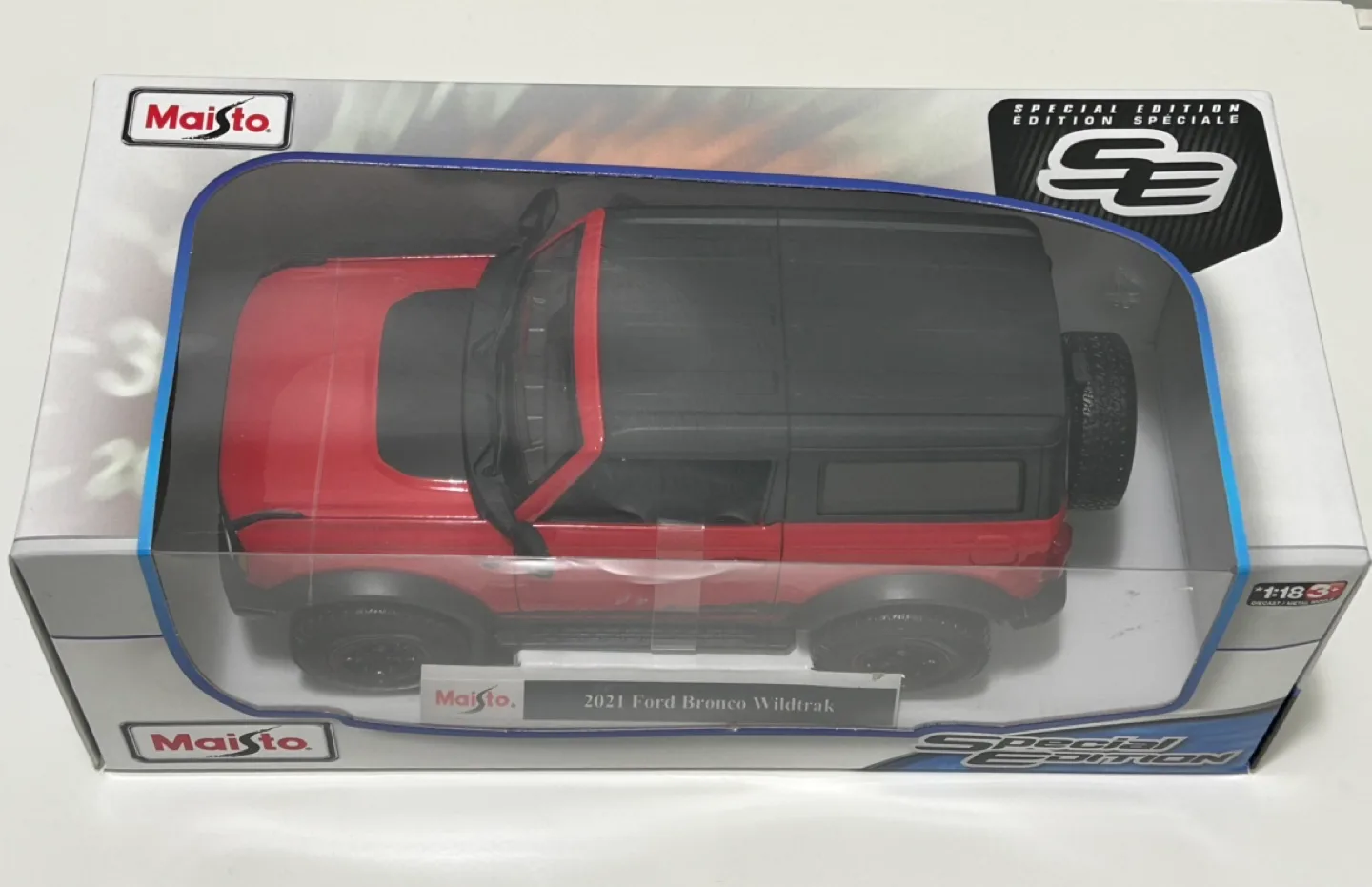 Maisto 1:18 Die Cast Model 2021 Ford Bronco Wildtrack image indicator(4)