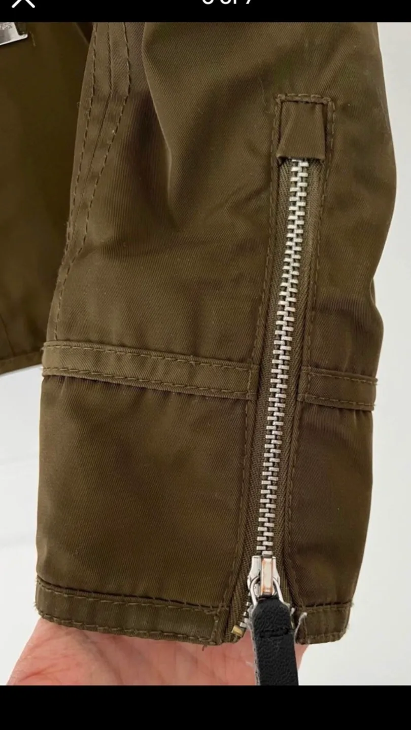 Abercrombie & Fitch Olive Green Jacket - XS image indicator(4)