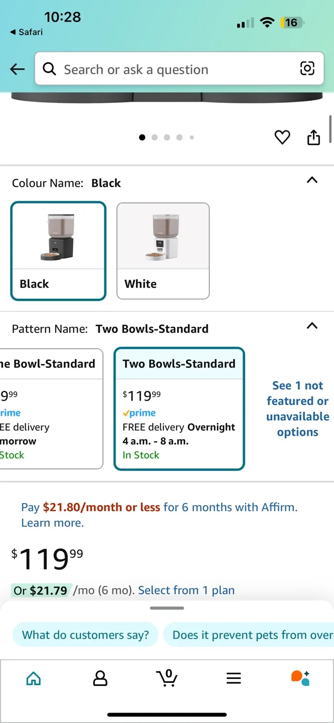 Nityers 8L Automatic Pet Feeder with Dual Bowls image indicator(4)