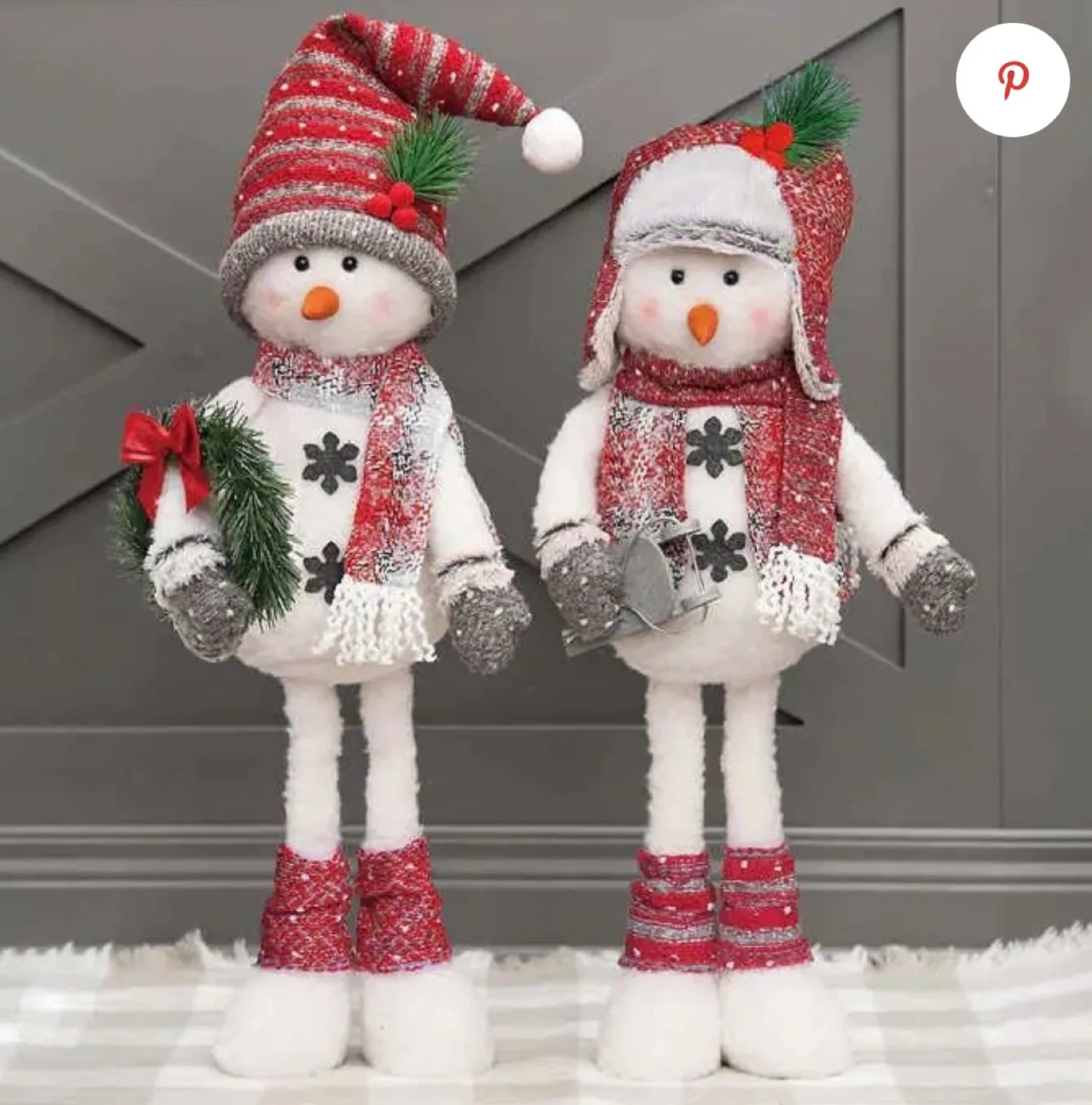 Plush Holiday Snowmen thumbnail
