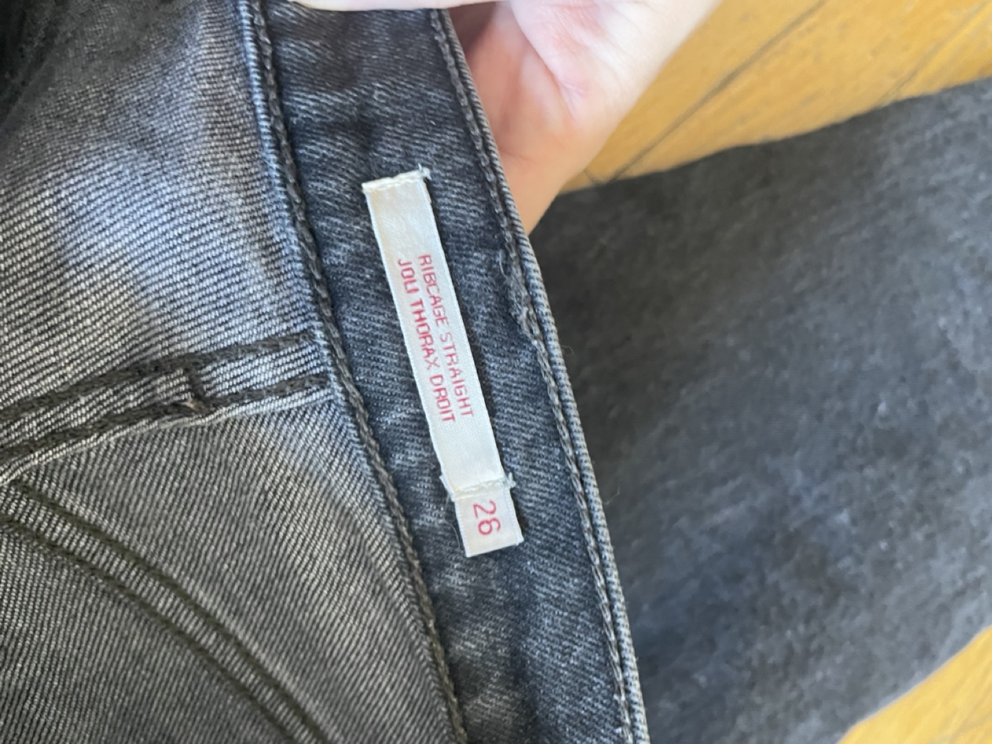 Levi's Ribcage Straight Jeans - Size 26 - photo 4