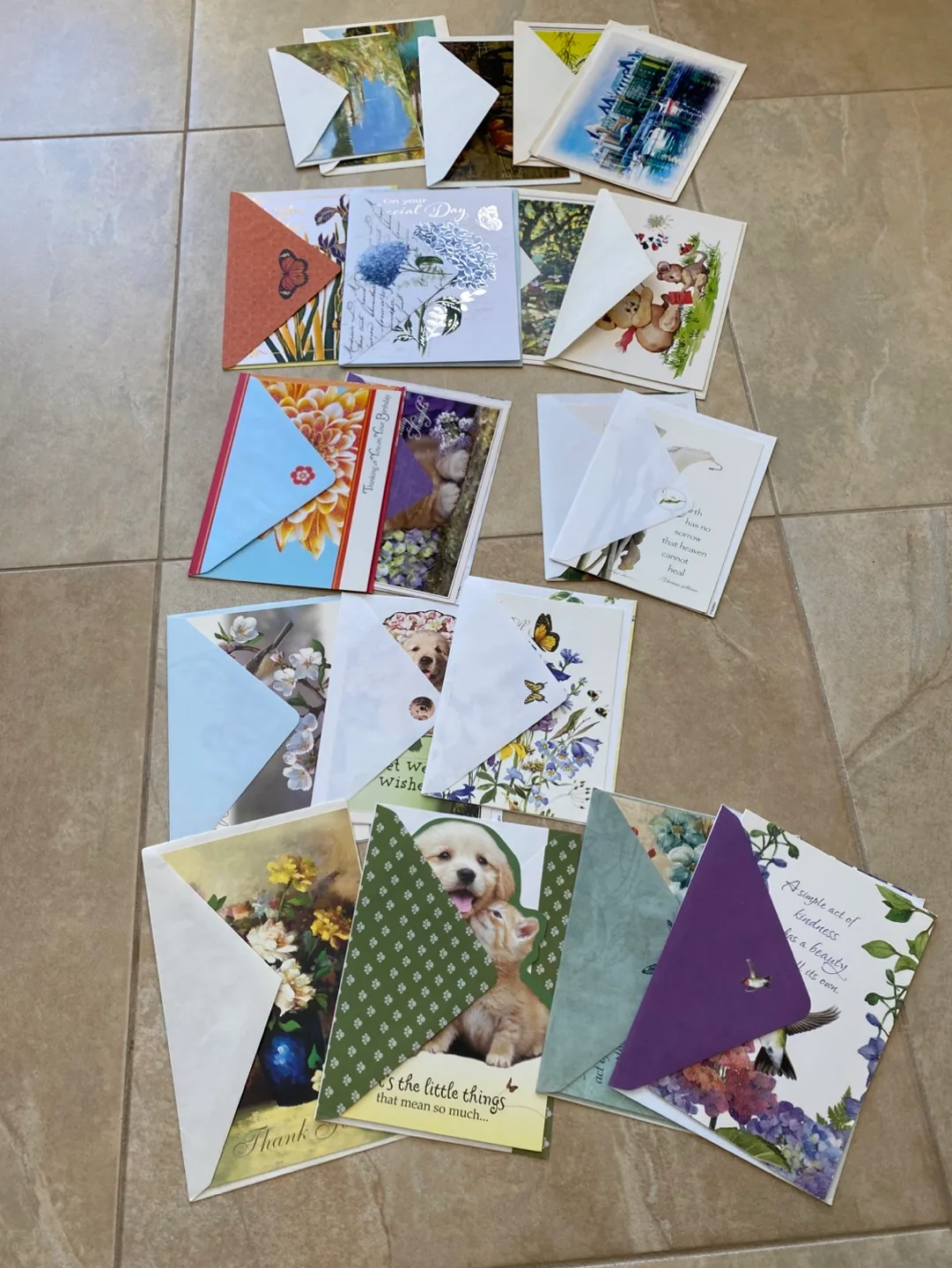 20 Assortment of Greeting Cards image indicator(2)