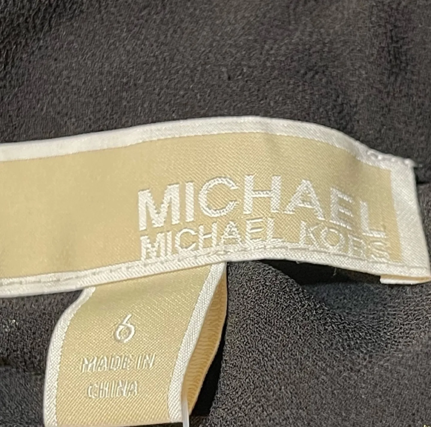 Michael Kors Black and Silver Striped Mini Dress image indicator(8)