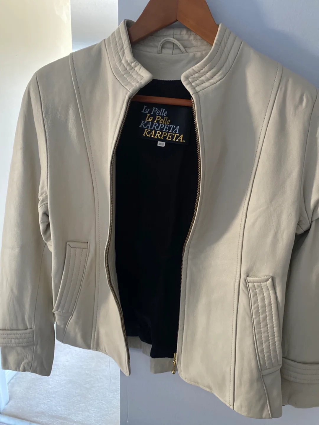 KARPETA Leather Jacket - Size M image indicator(2)