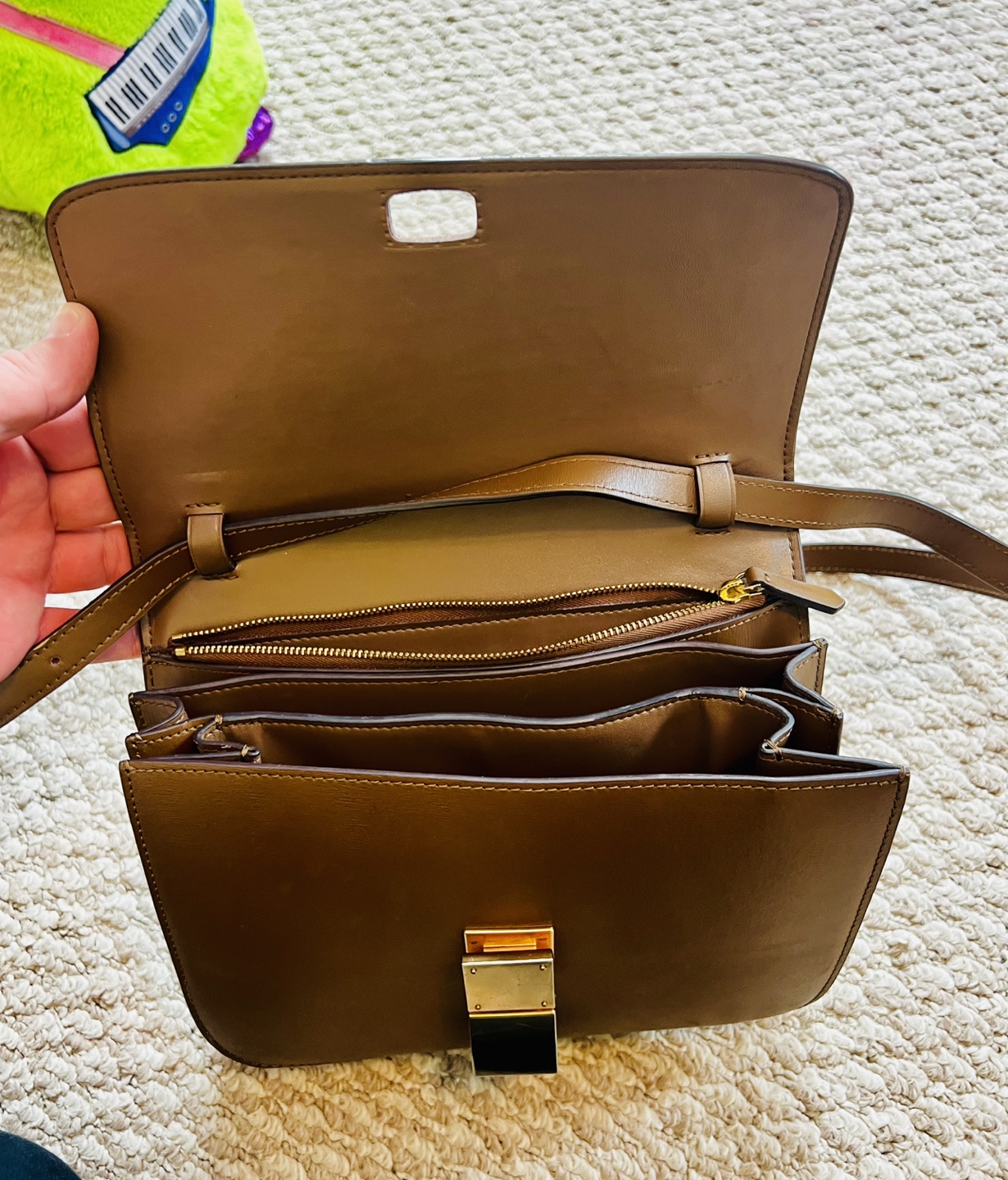 Celine Luggage Nano Bag in Brown - photo 2