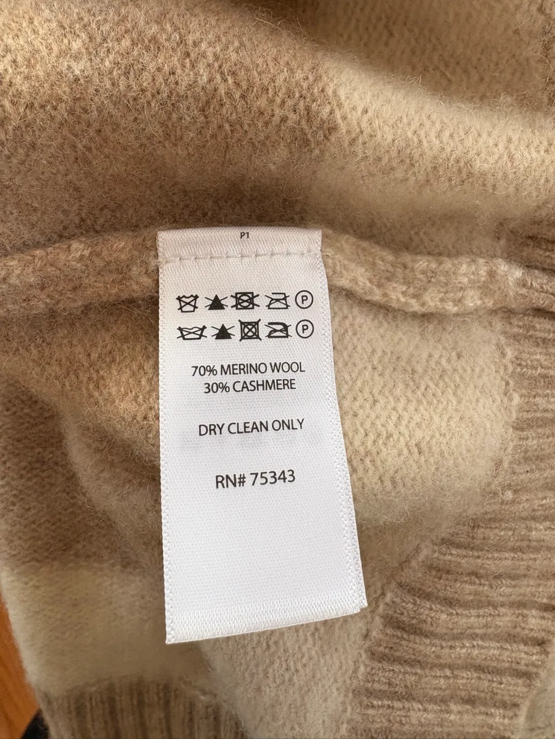 Cynthia Rowley Striped Merino Wool Cashmere Sweater image indicator(4)