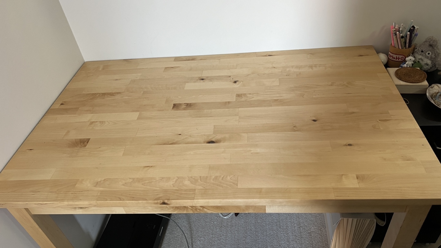 IKEA BJÖRKUDDEN Desk - Light Wood - photo 3