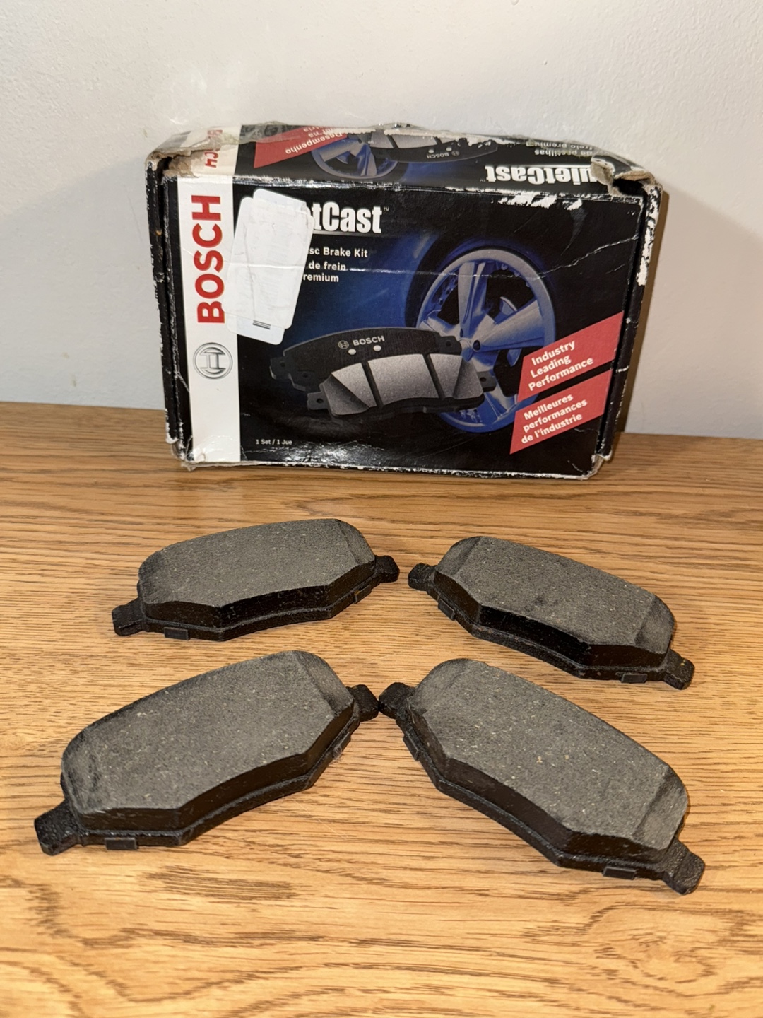 Bosch QuietCast Ceramic Brake Pads - BC1377