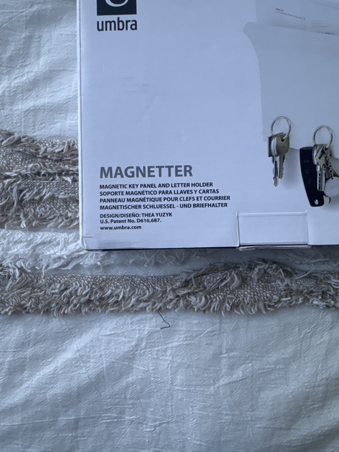 Umbra Magnetter: Magnetic Key and Letter Holder - photo 2