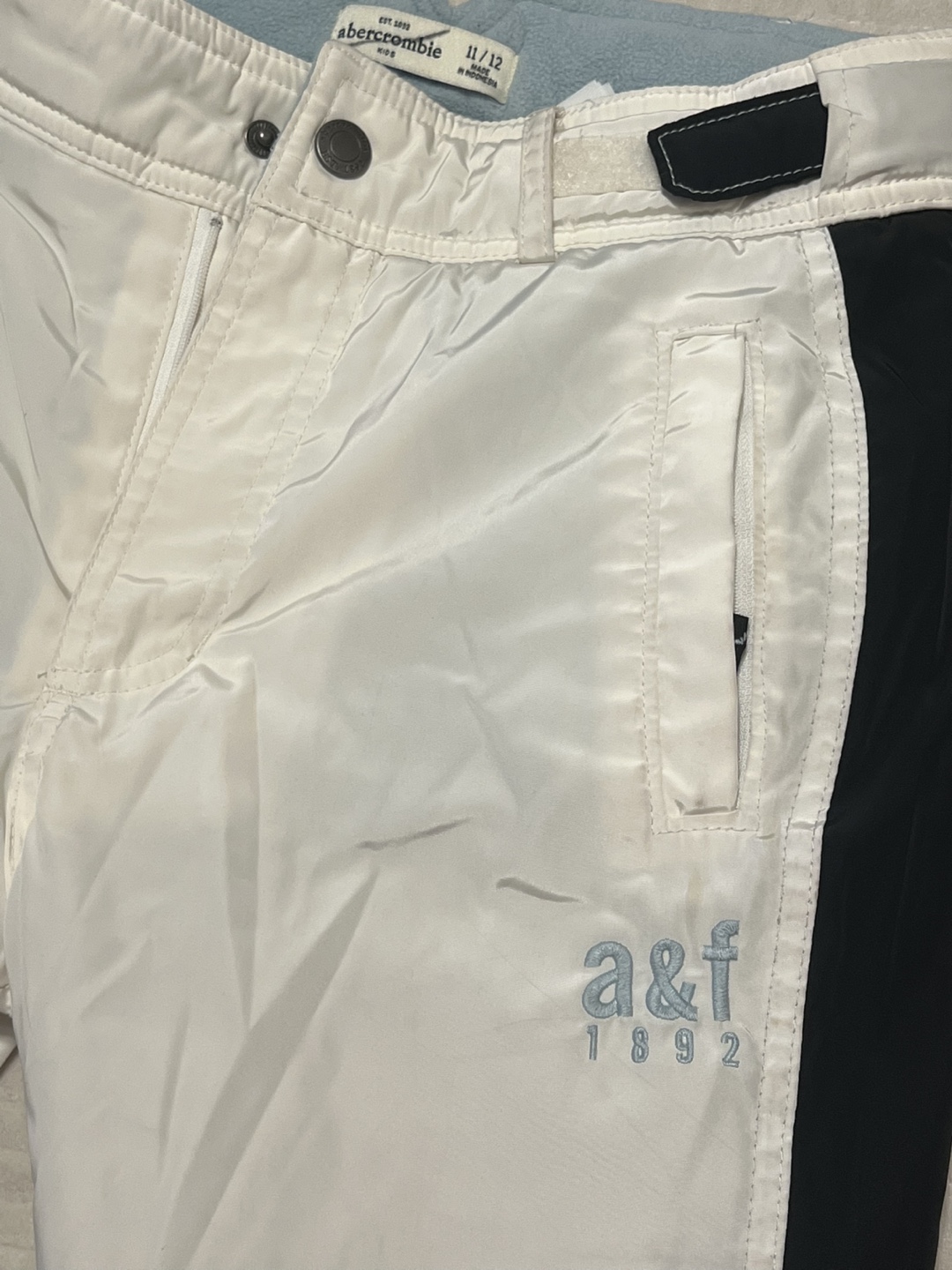 Abercrombie Kids Girls White Snow Pants Size 11/12 - photo 2