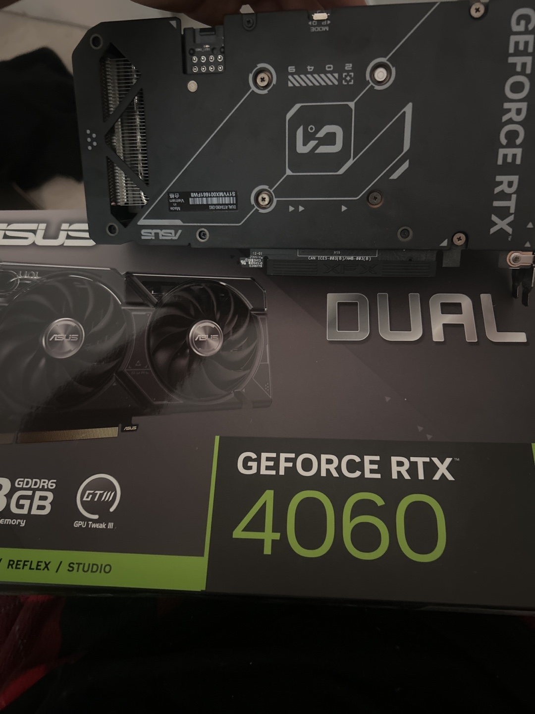 ASUS GeForce RTX 4060 Dual Fan Graphics Card - photo 3