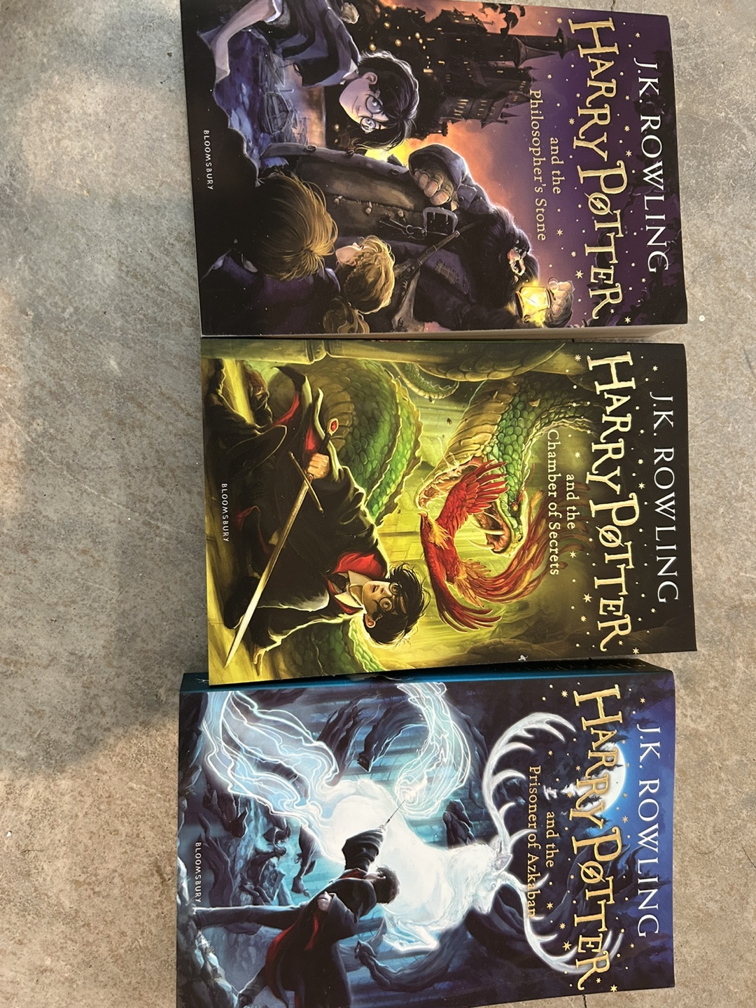 Harry Potter Books 1-3