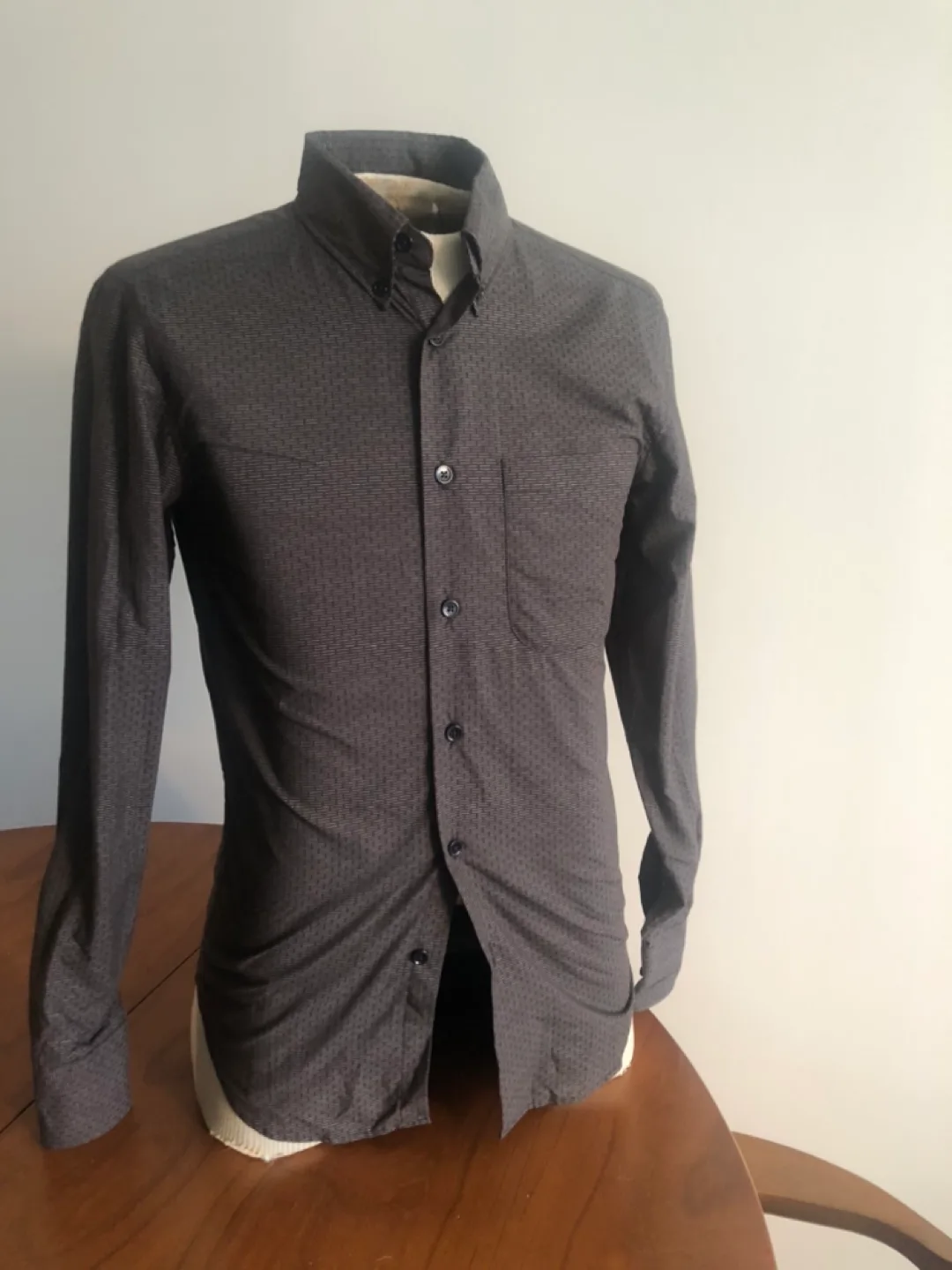 S- Men’s Naked and Famous Button Up Long Sleeve image indicator(3)