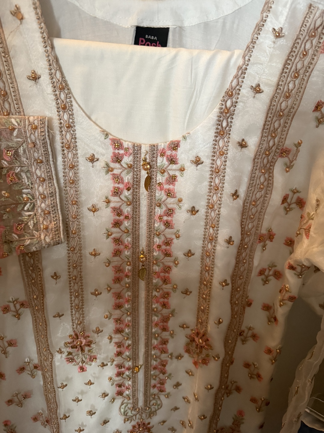 Saba Reek Embroidered Shalwar Kameez - photo 2