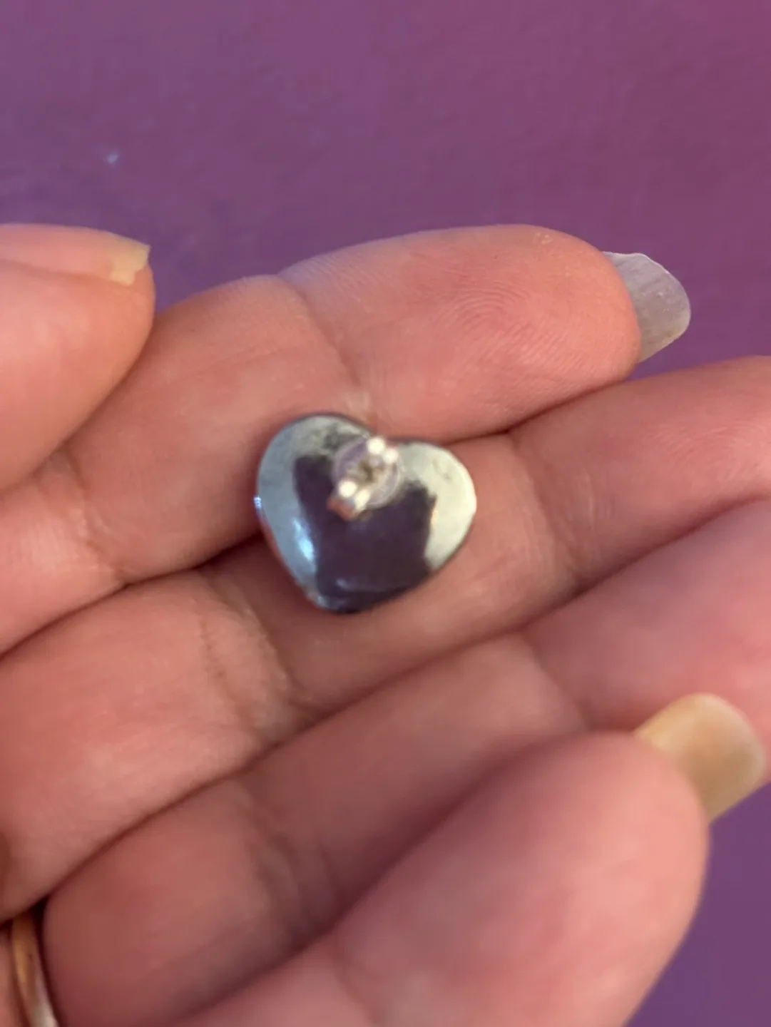 Lovely Two-Tone Gold and Silver Heart Necklace and Earrings Set image indicator(6)