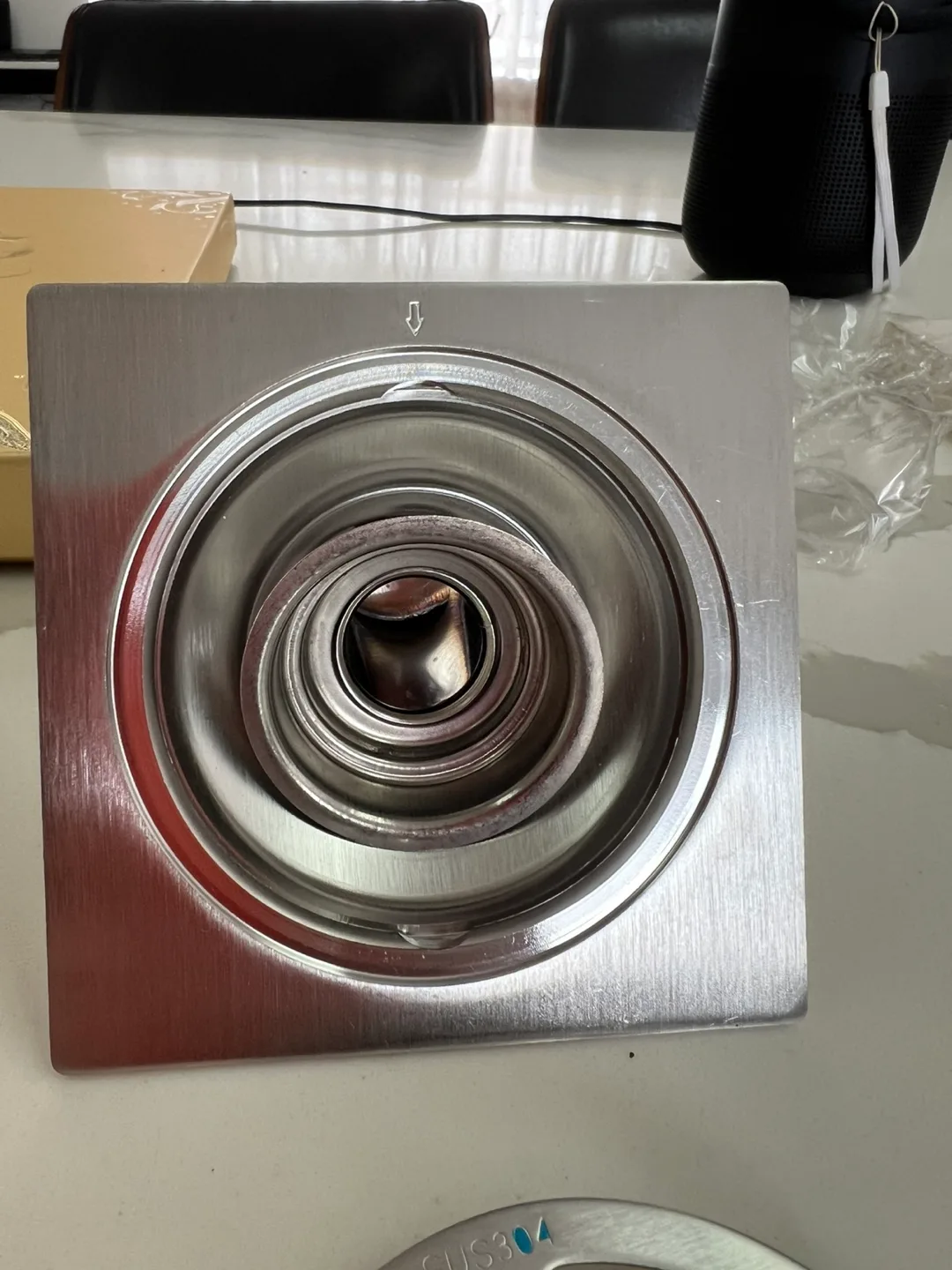 RENO time BNIB Stainless Steel Shower Drain x2 image indicator(7)