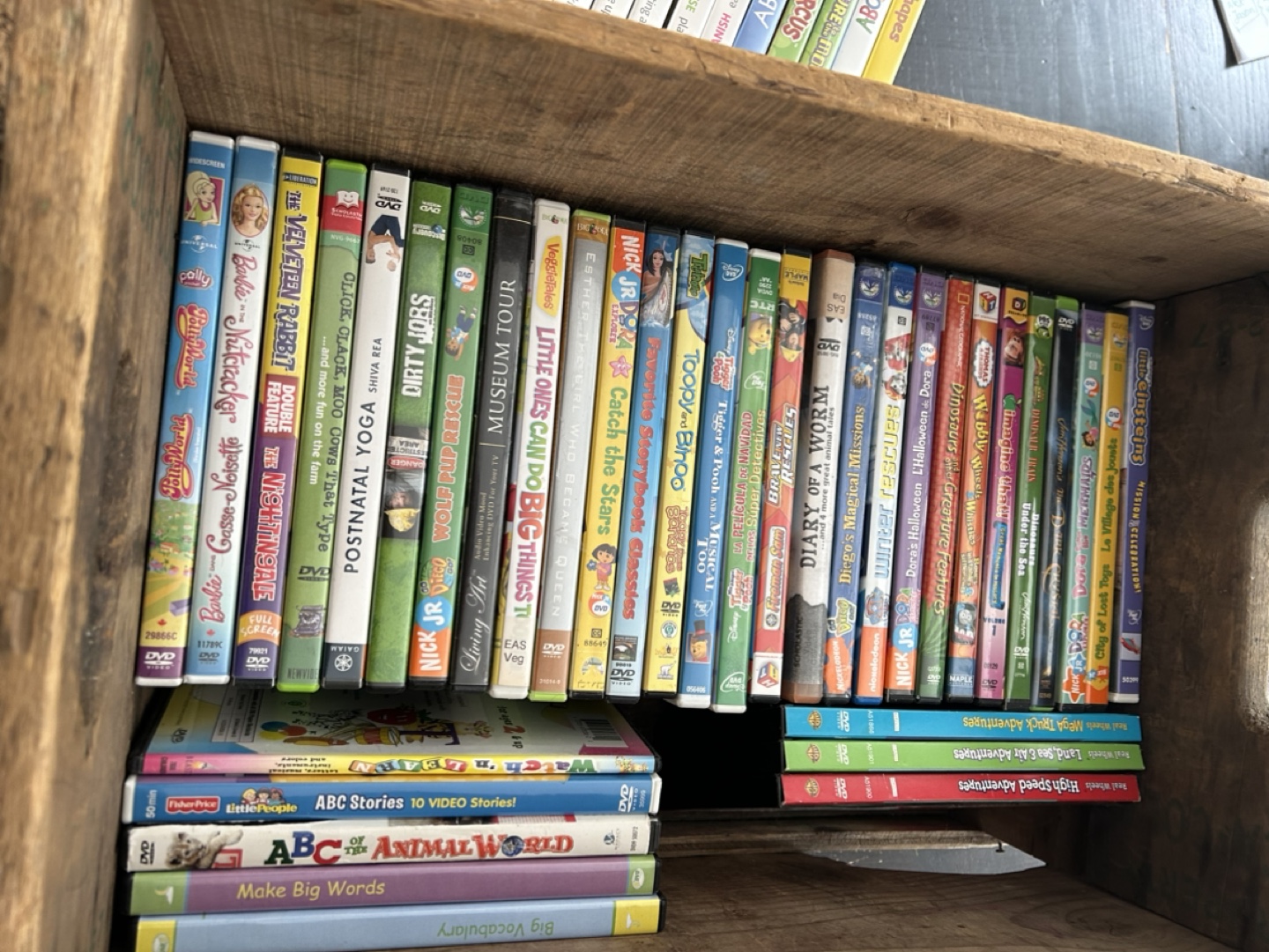 Large Collection of Children's learning DVDs - photo 2