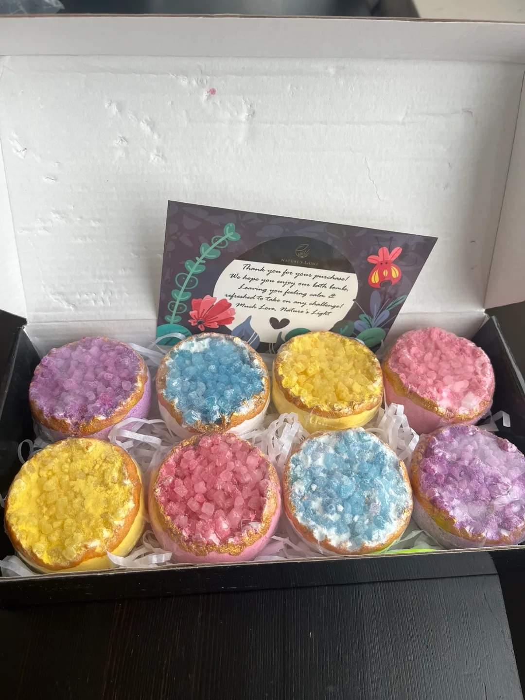 Nature's Light Bath Bombs - 8 Pack image indicator(2)