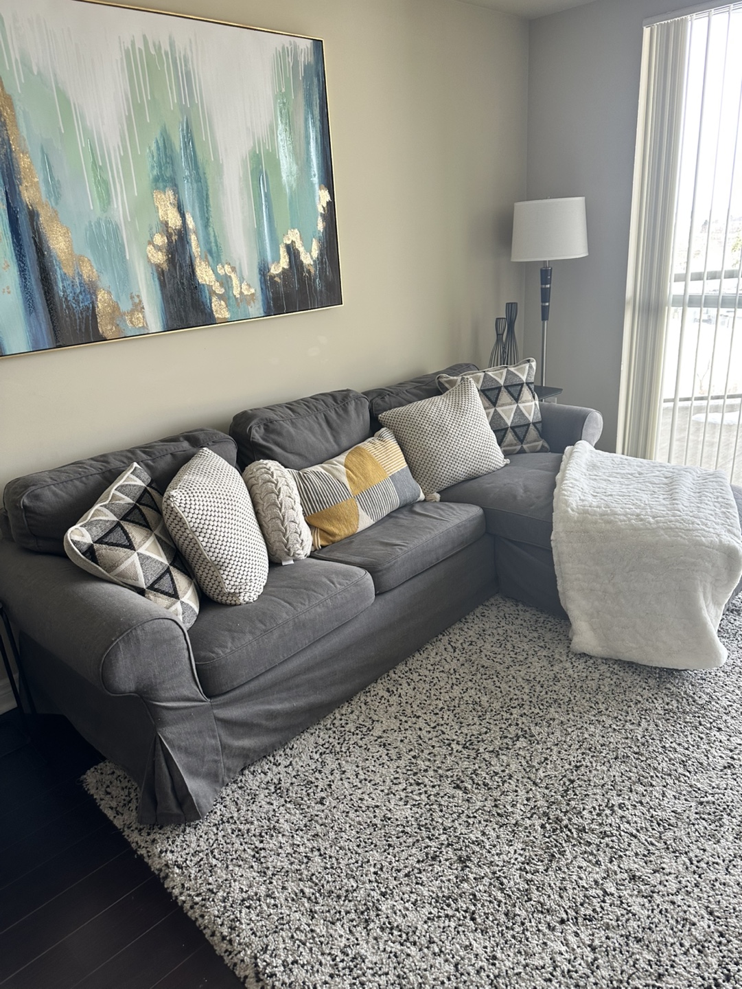 Grey Sofa