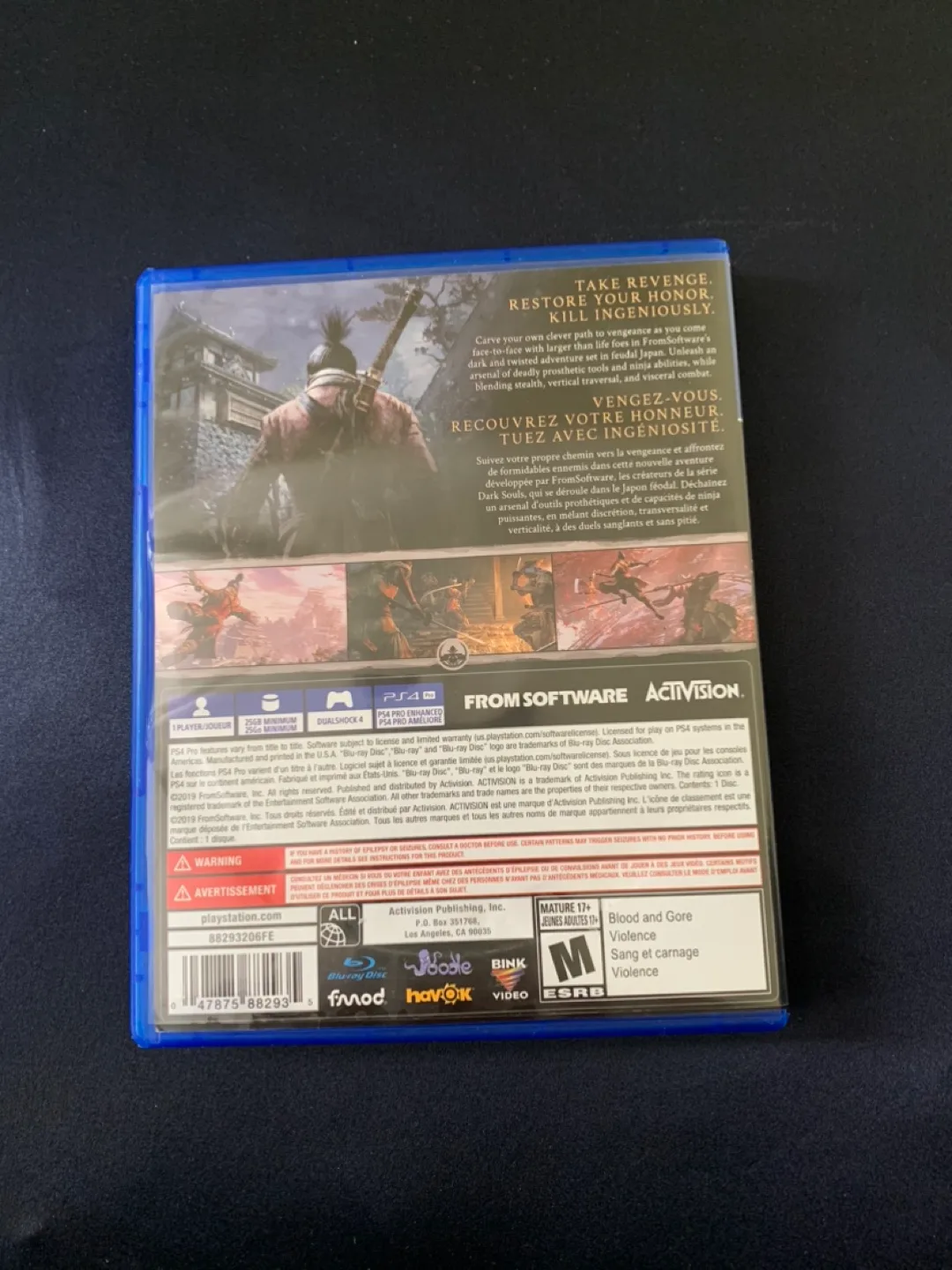 Sekiro Shadows Die Twice PS4 game image indicator(3)