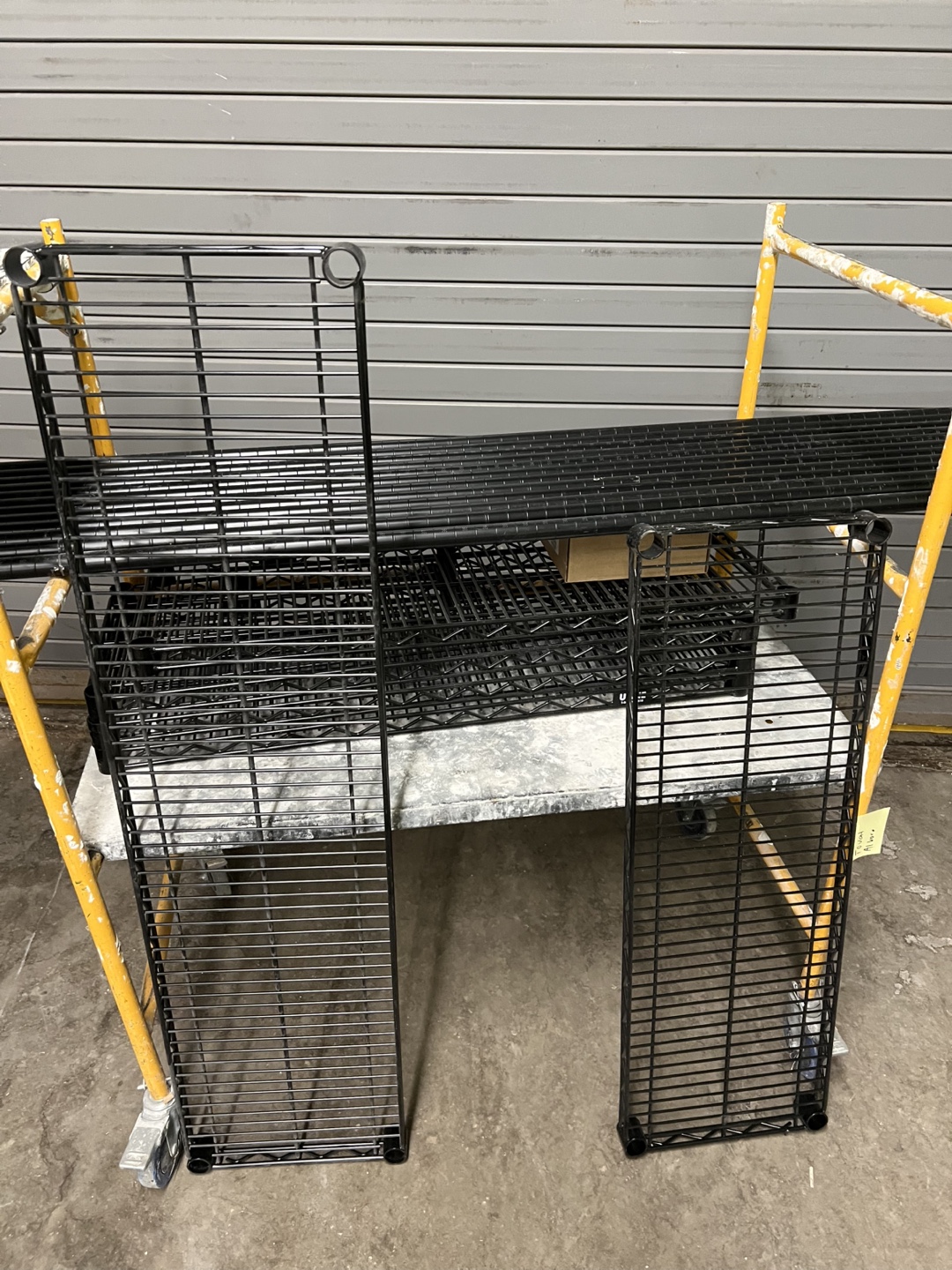 Wire Shelving Components scaffold