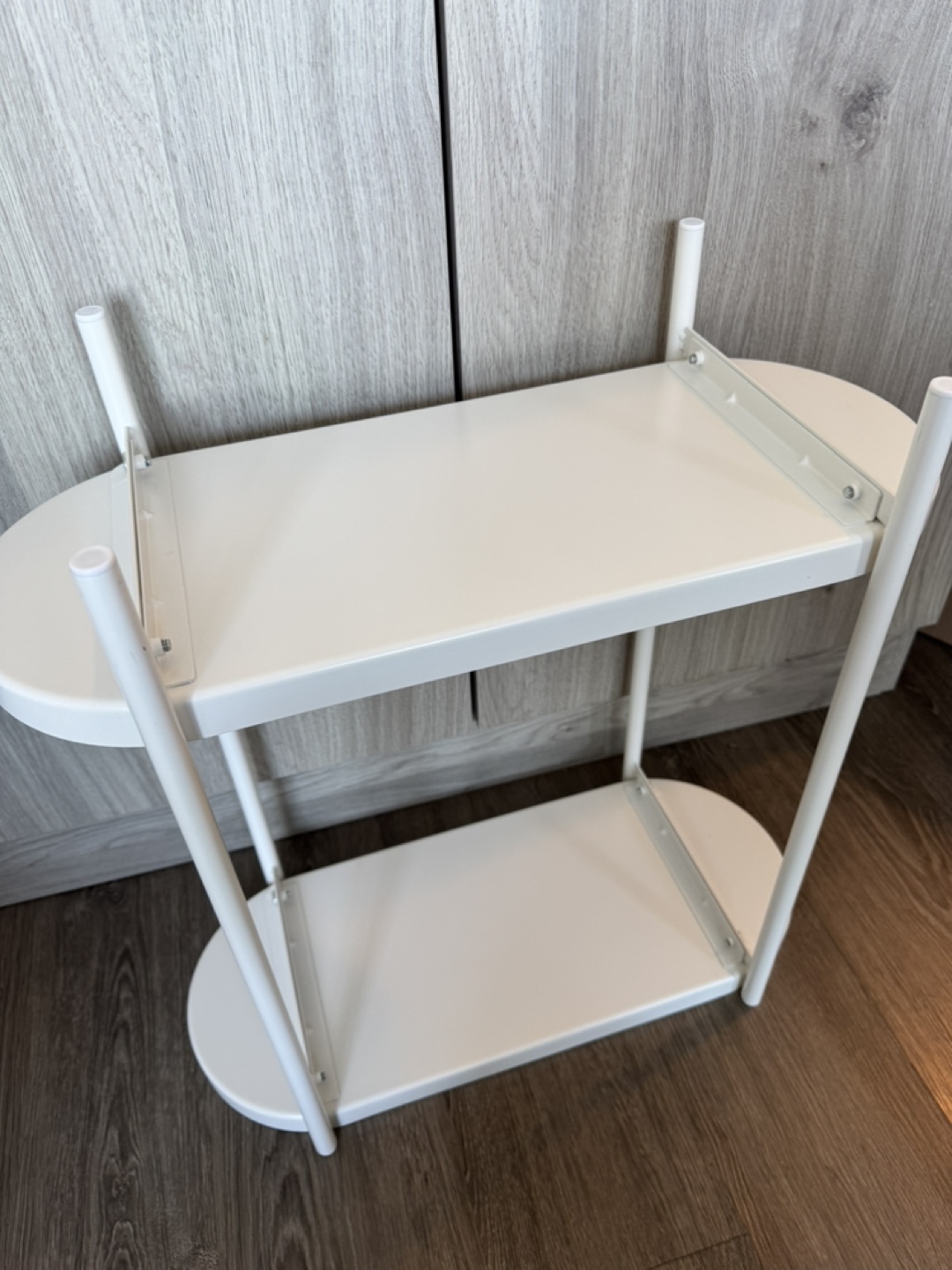 IKEA olivblad white plant stand - photo 4