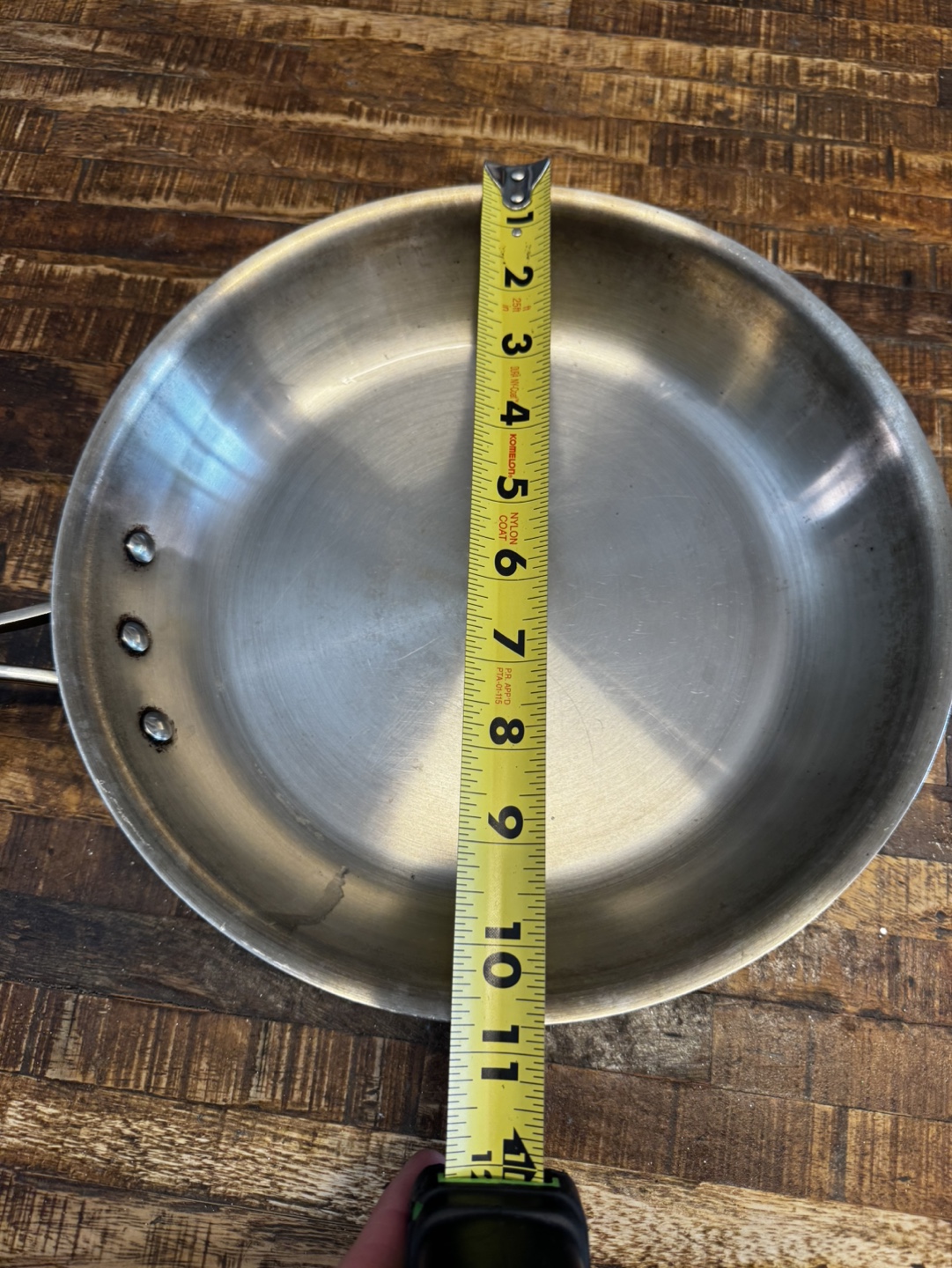 10" Calphalon Stainless Steel Frying Pan - photo 3