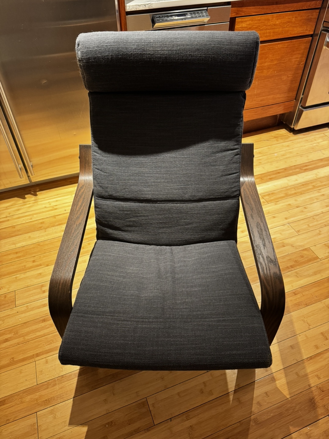 IKEA STRANDMON Wing Chair - Dark Gray - photo 3