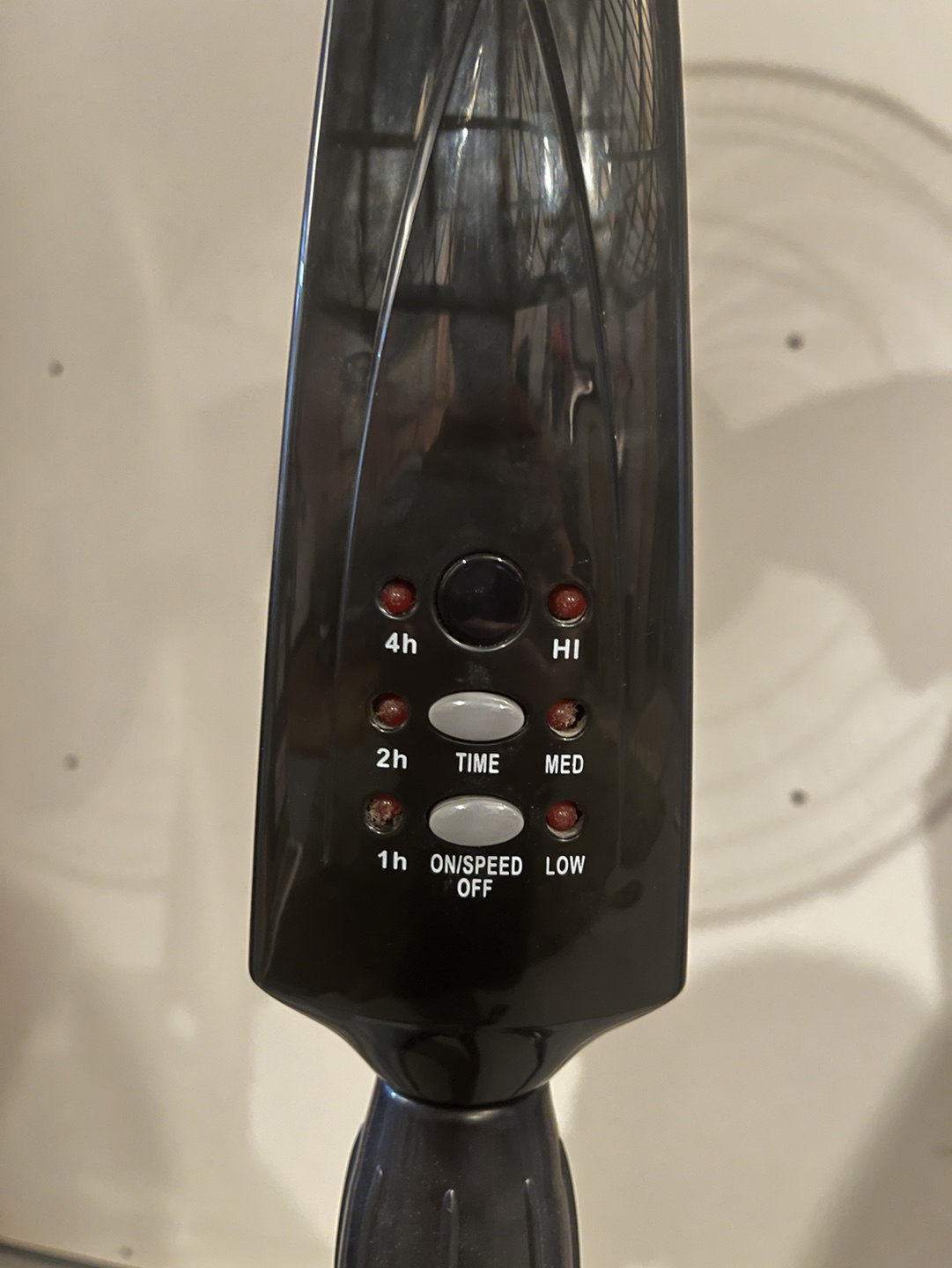 Pelonis 18-inch Oscillating Stand Fan with Timer - photo 2