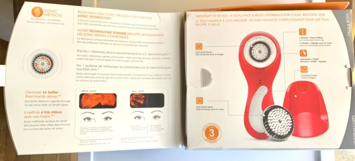 Clairisonic Plus Face/Body Sonic Cleansing System image indicator(3)